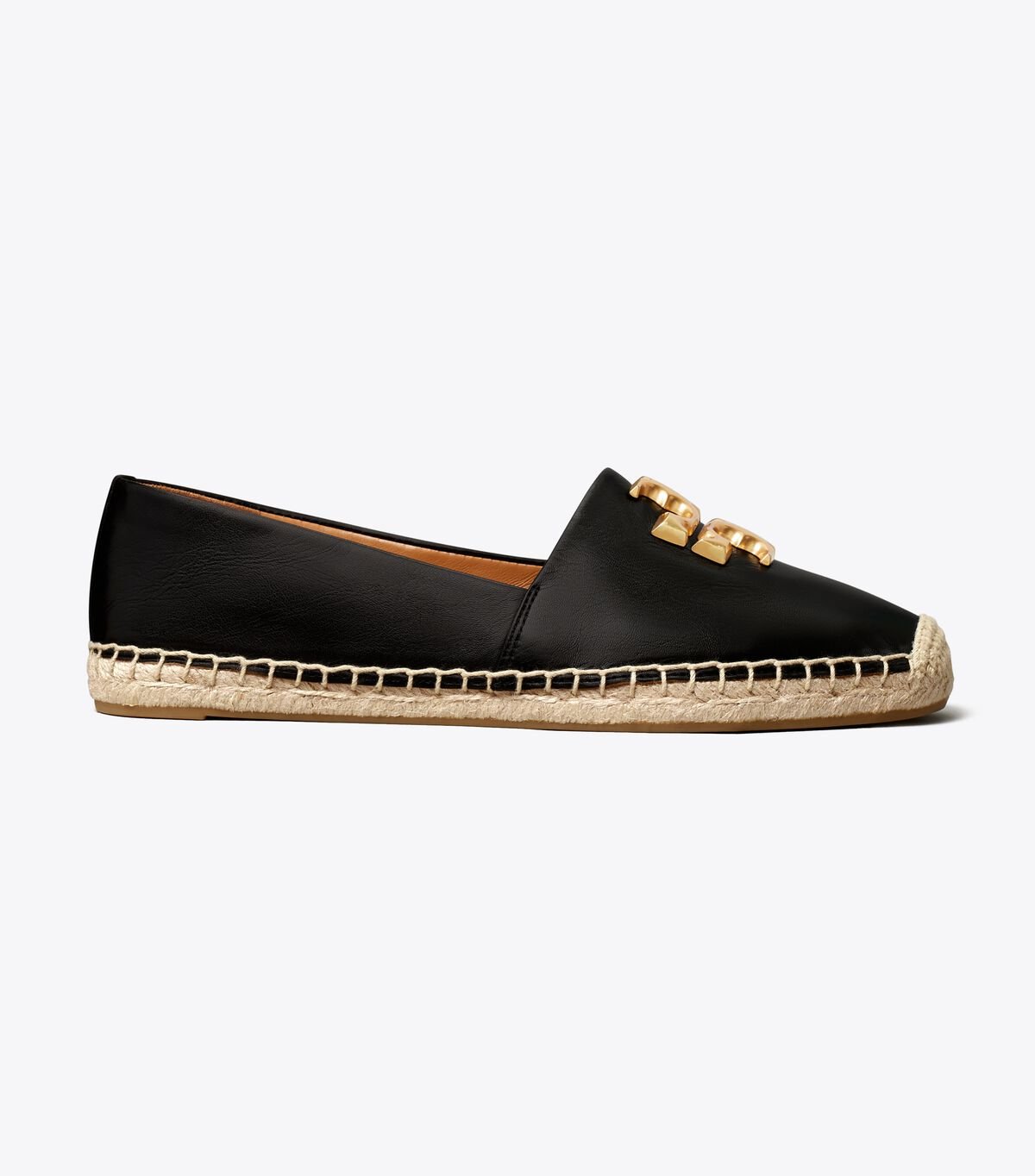 Tory Burch Black Eleanor Espadrille