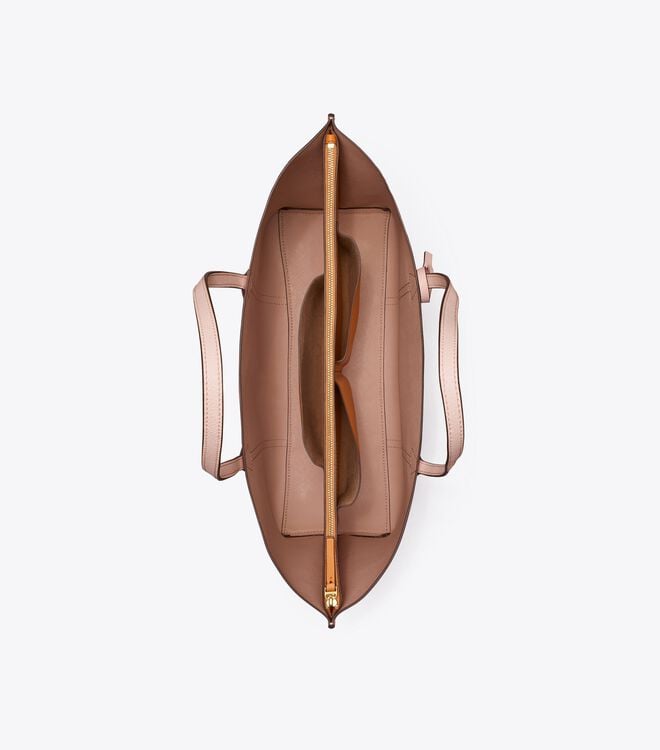 Tory Burch Pink Perry Tote Bags