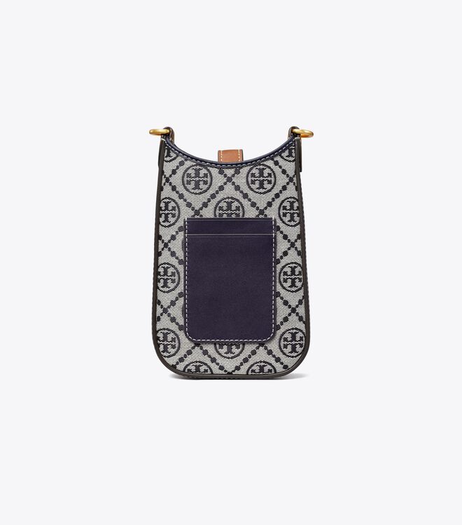 Tory Burch Navy T Monogram Mini Bag