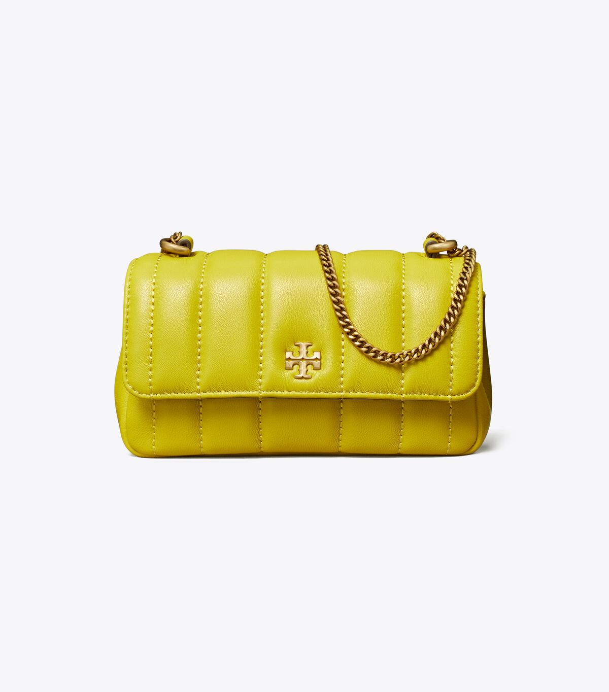 Tory Burch Yellow Green Kira Mini Bag