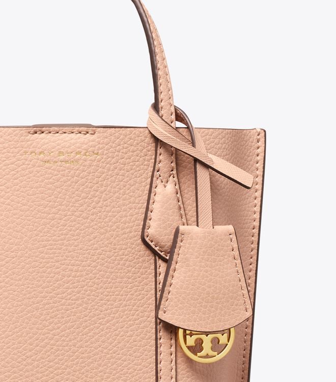 Tory Burch Beige Mini Perry Tote Bags