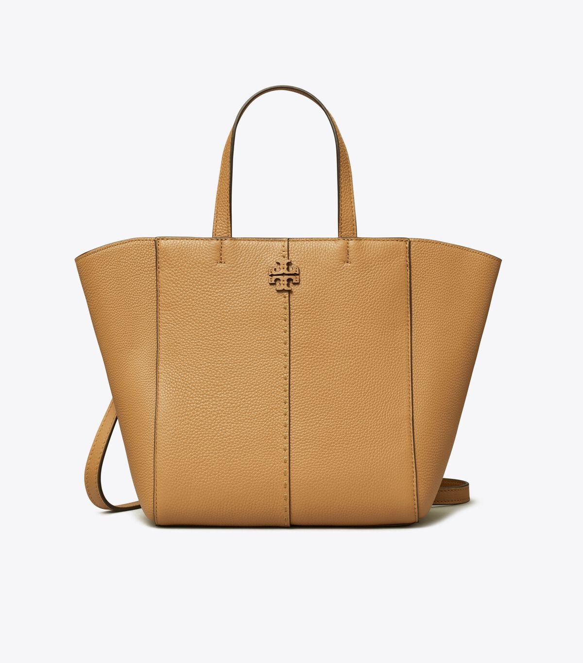 Tory Burch Brown Mcgraw Carryall Satchel Bags