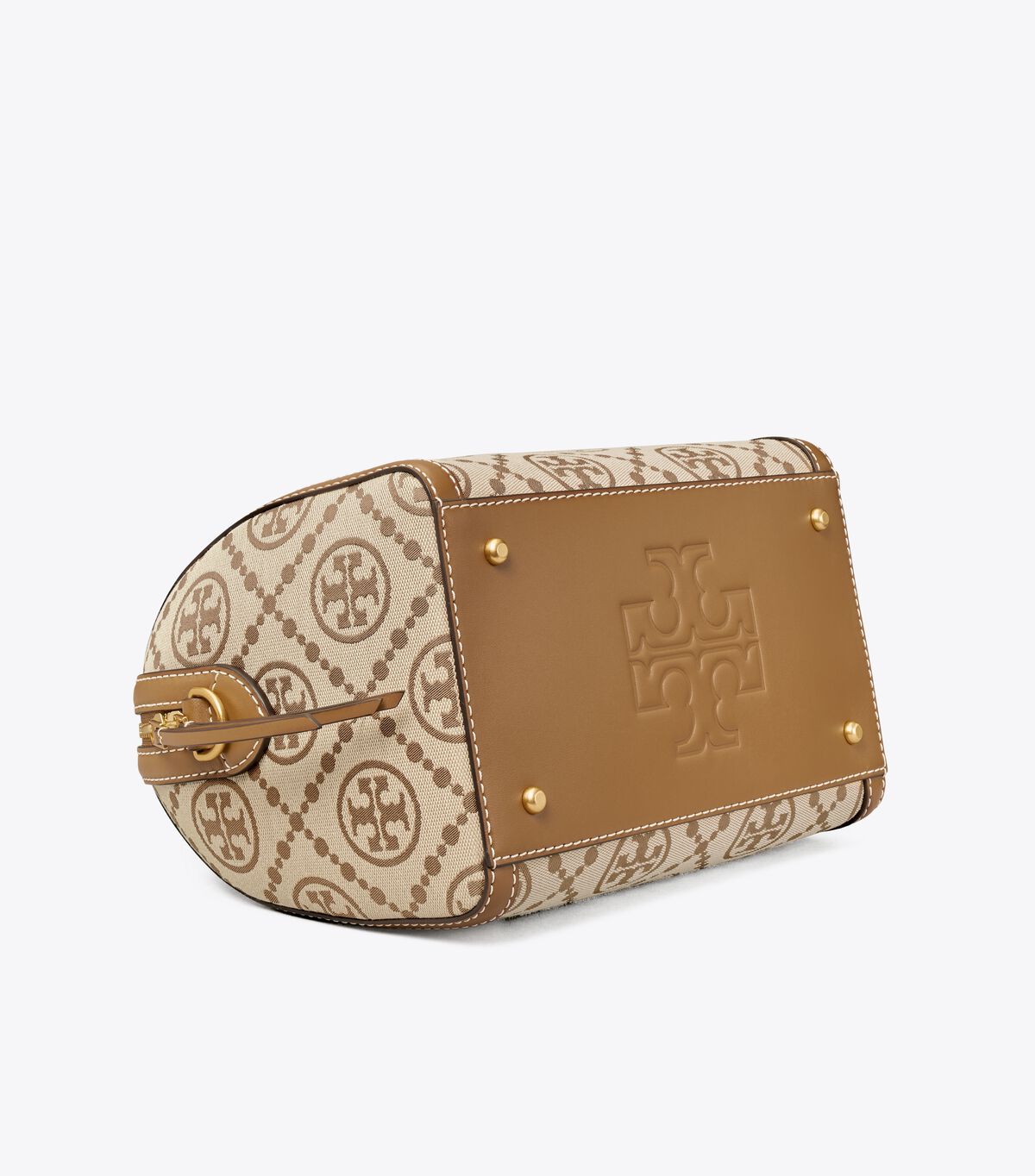 Tory Burch Brown T Monogram Satchel Bags