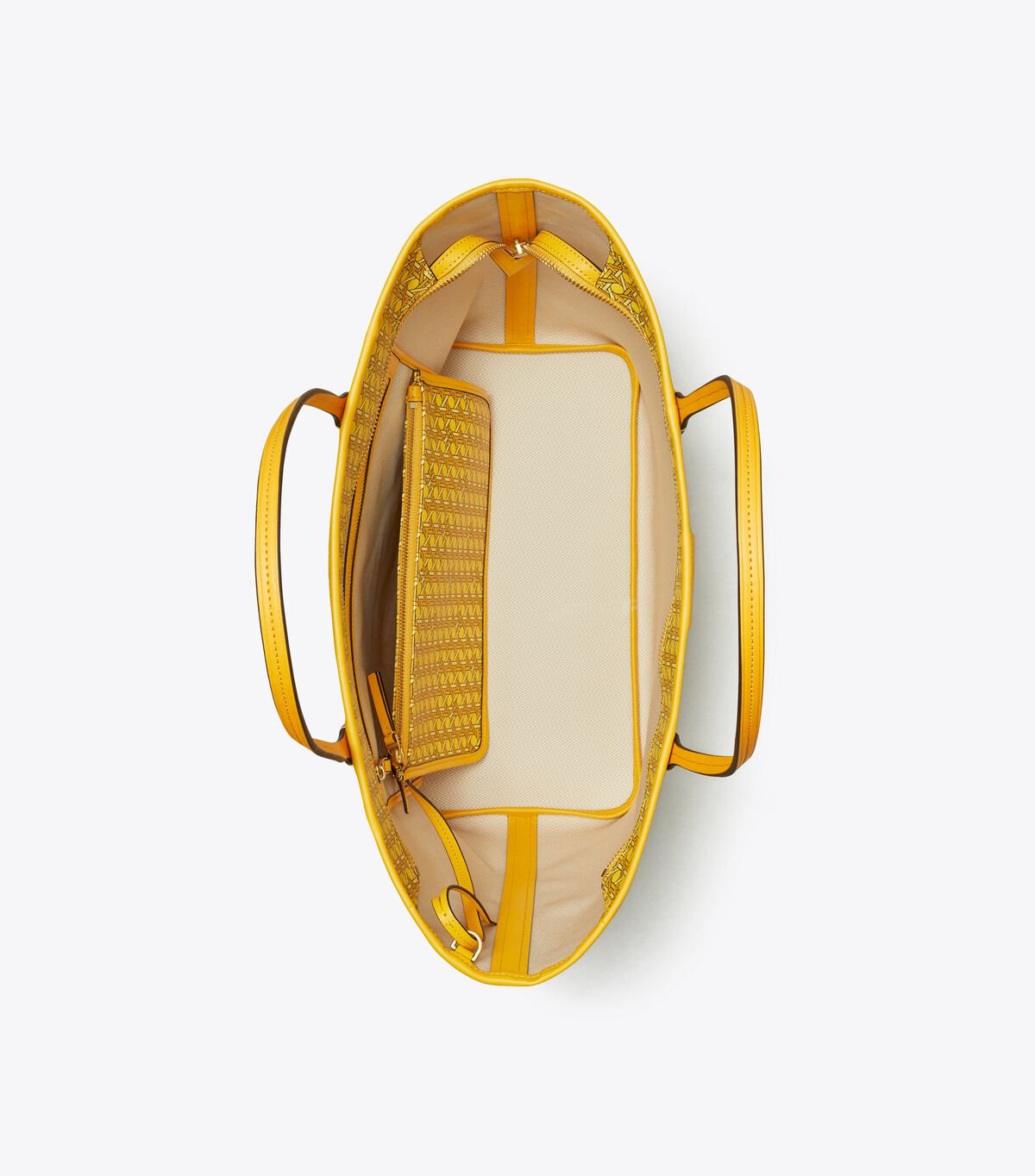 Tory Burch Orange Ever-ready Zip Tote Bags