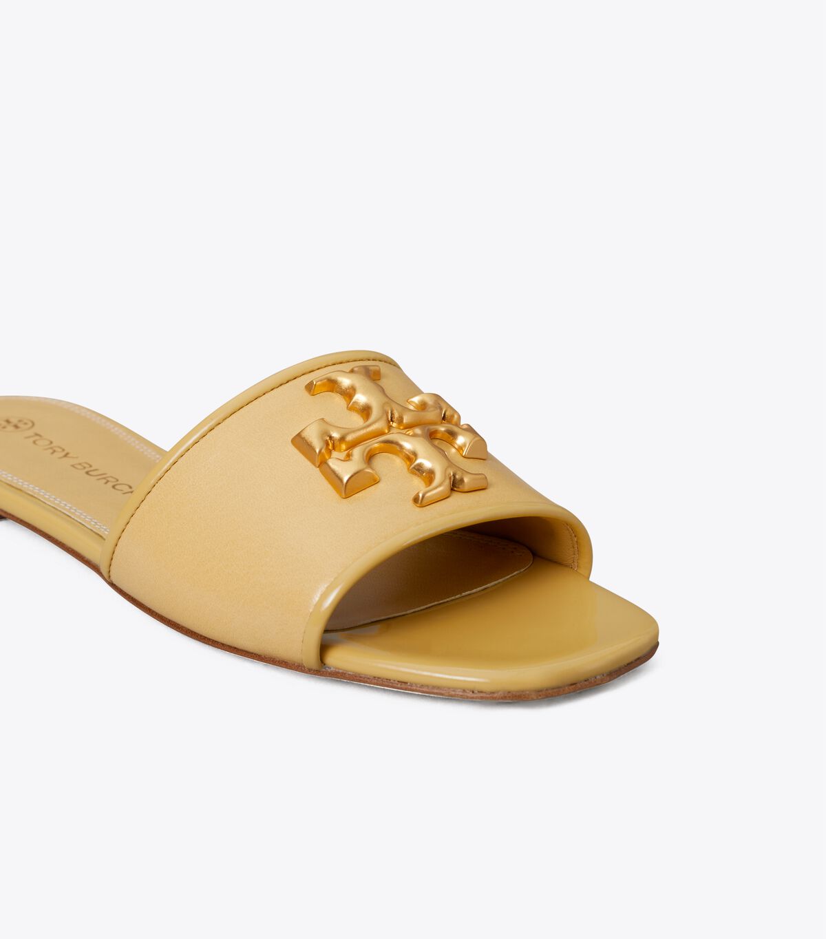 Tory Burch Dark Yellow Eleanor Sandals