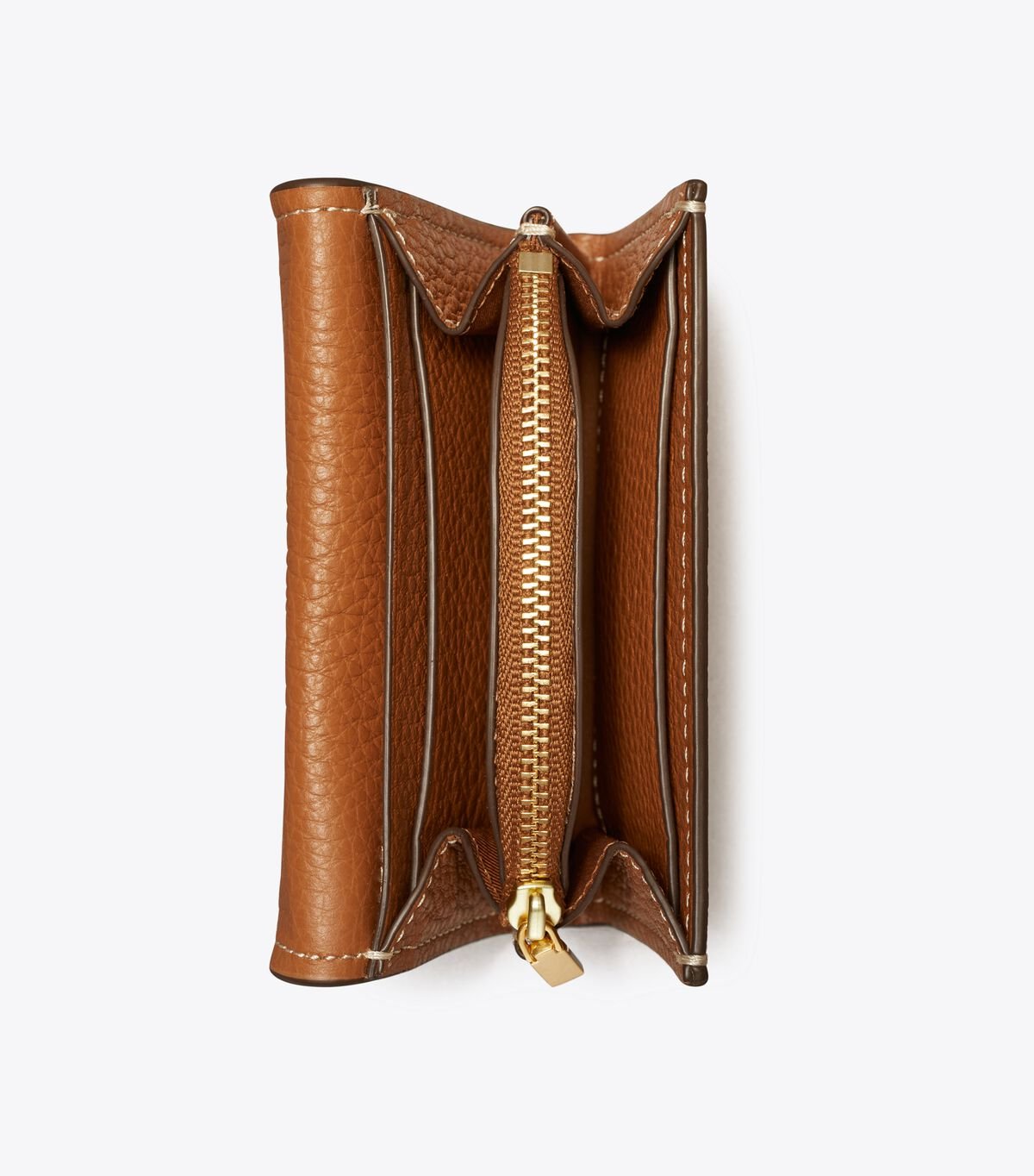 Tory Burch Brown Mini Miller Wallets