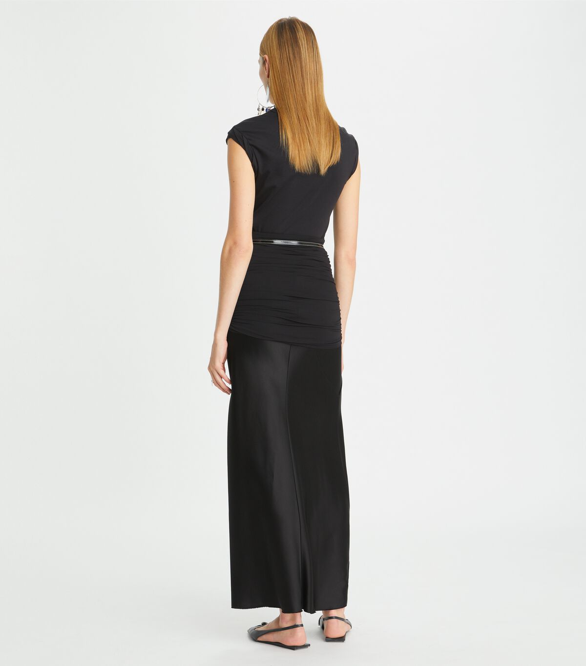 Tory Burch Black Twisted Tops