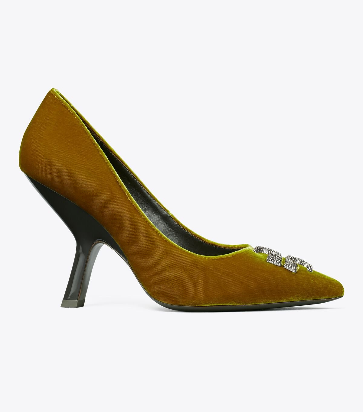 Tory Burch Dark Yellow Eleanor Pavé Heels