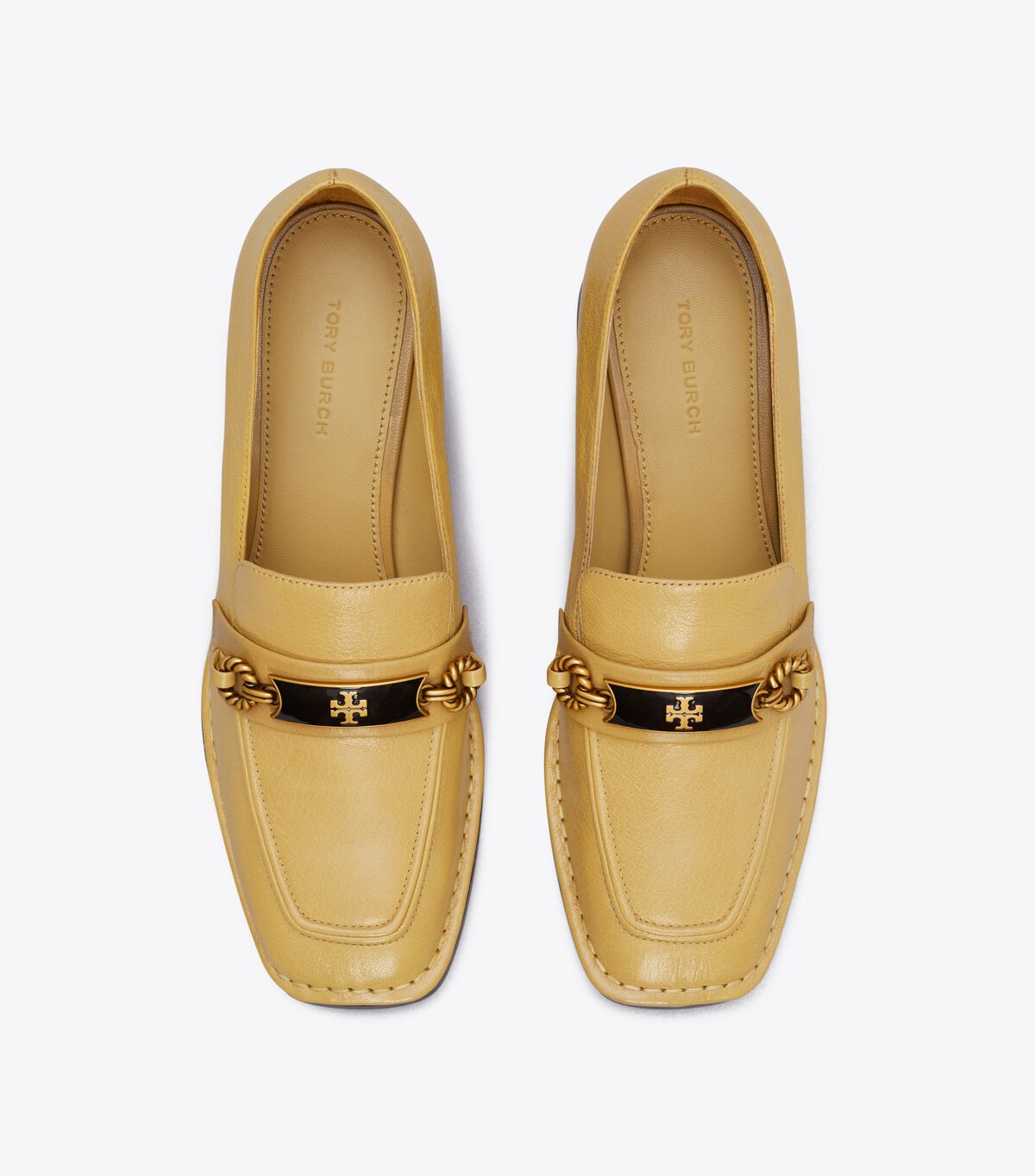 Tory Burch Dark Yellow Perrine Loafers