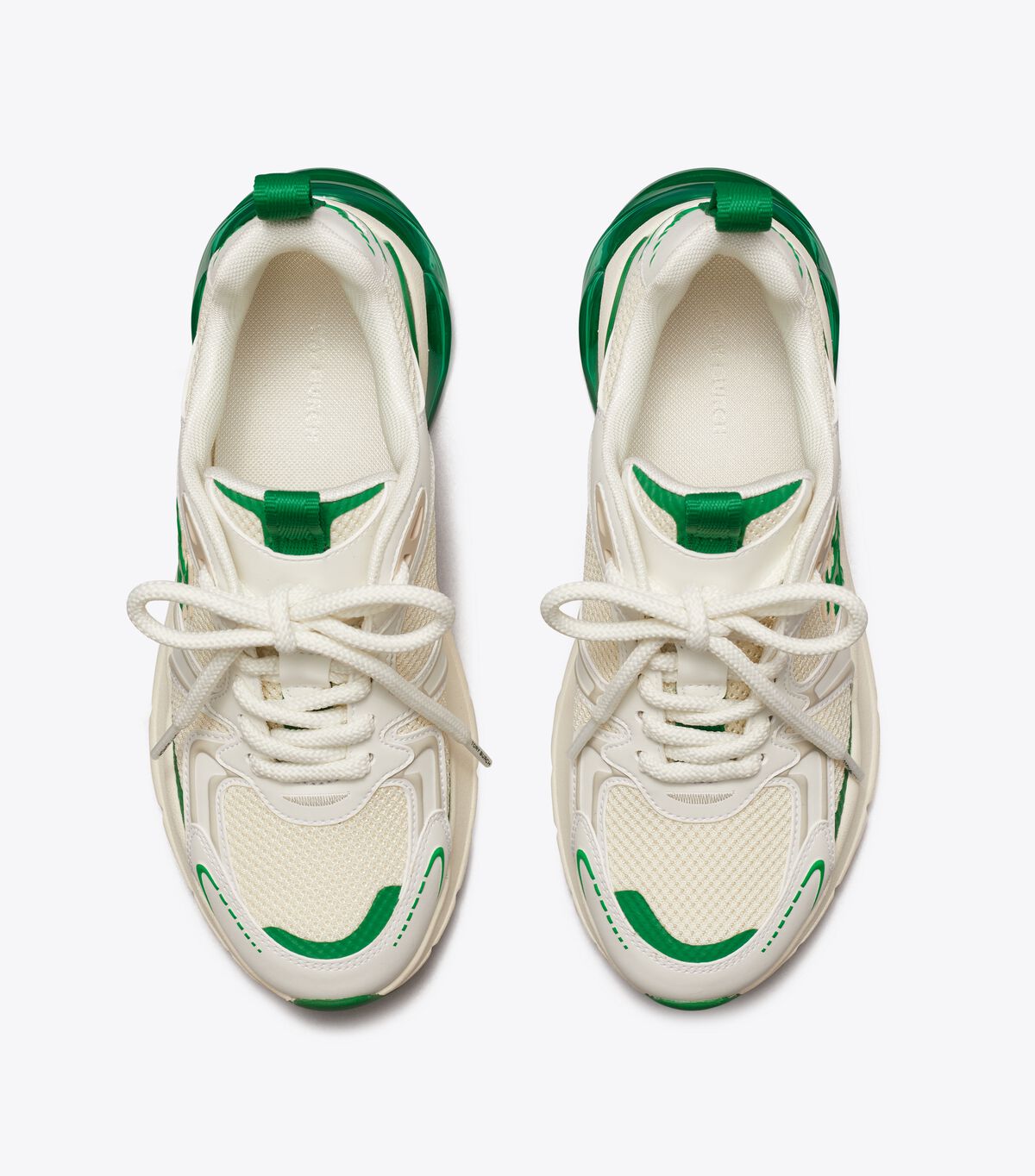 Tory Burch White Good Luck Tech Sneakers