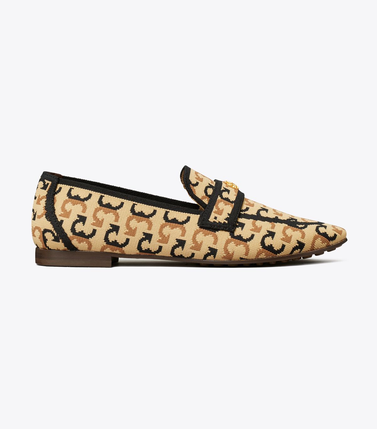 Tory Burch Brown Eleanor Ballet Flats
