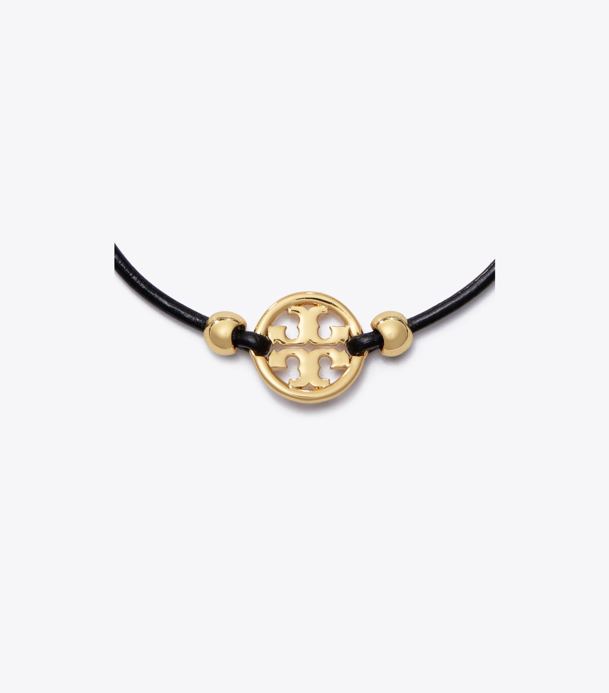 Tory Burch Gold / Black Miller Slider Bracelet