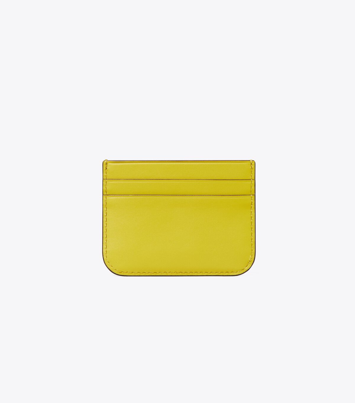 Tory Burch Yellow Green Eleanor Card Case