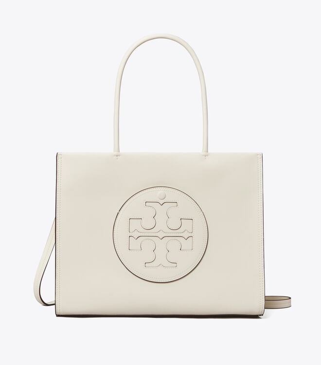 Tory Burch White Small Ella Bio Tote Bags