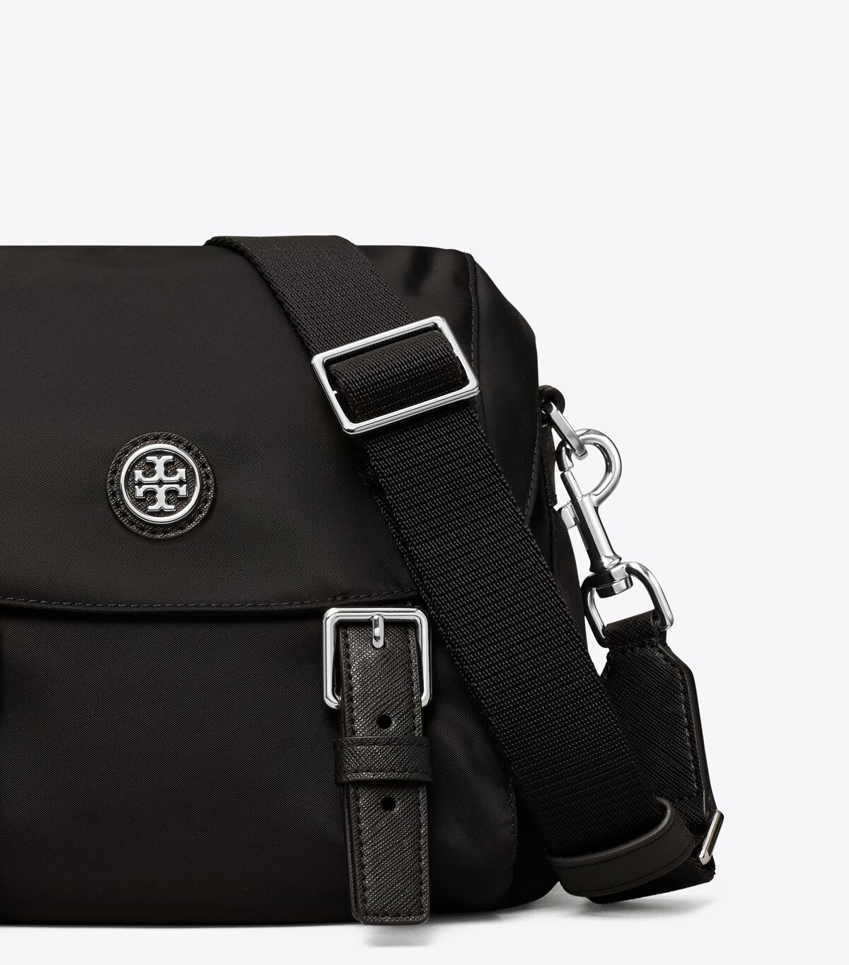 Tory Burch Black Nylon Small Mini Bag
