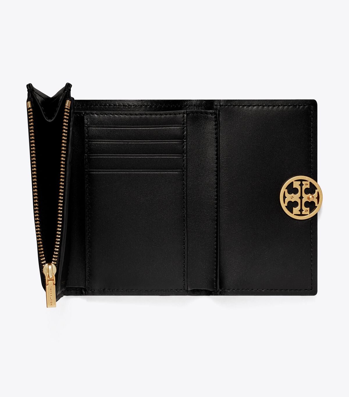 Tory Burch Black Medium Miller Wallets