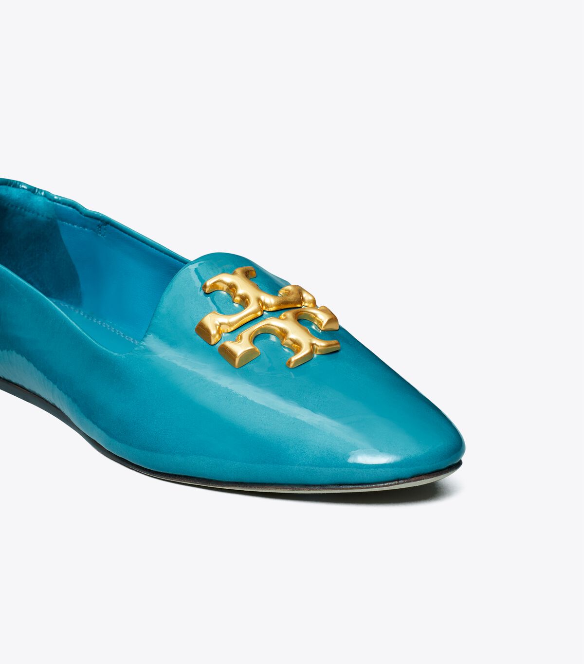 Tory Burch Blue Eleanor Loafers