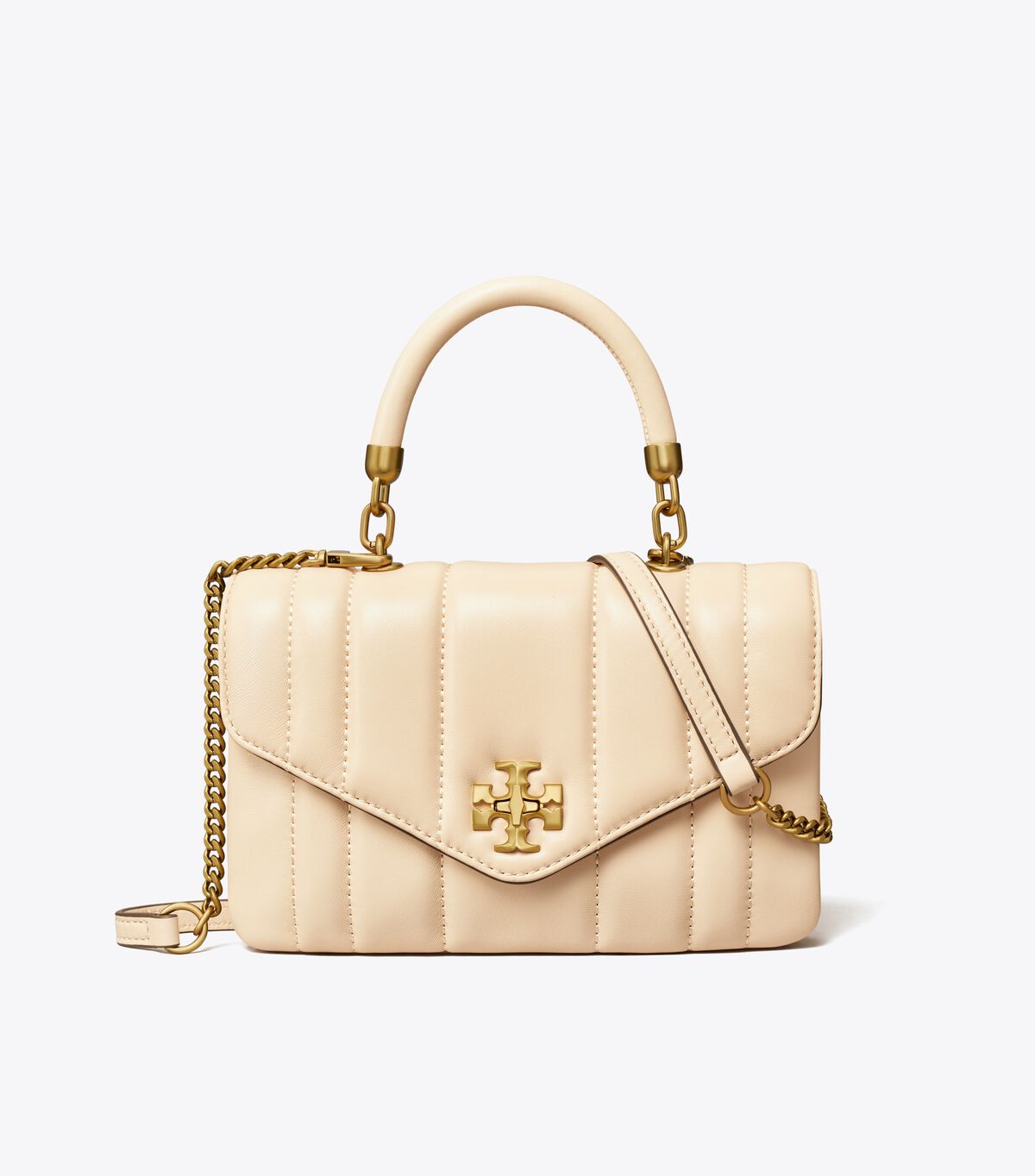 Tory Burch Beige Mini Kira Satchel Bags