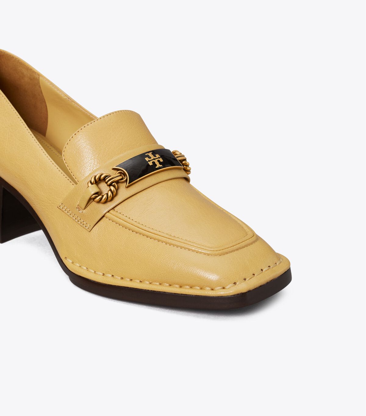 Tory Burch Dark Yellow Perrine Loafers