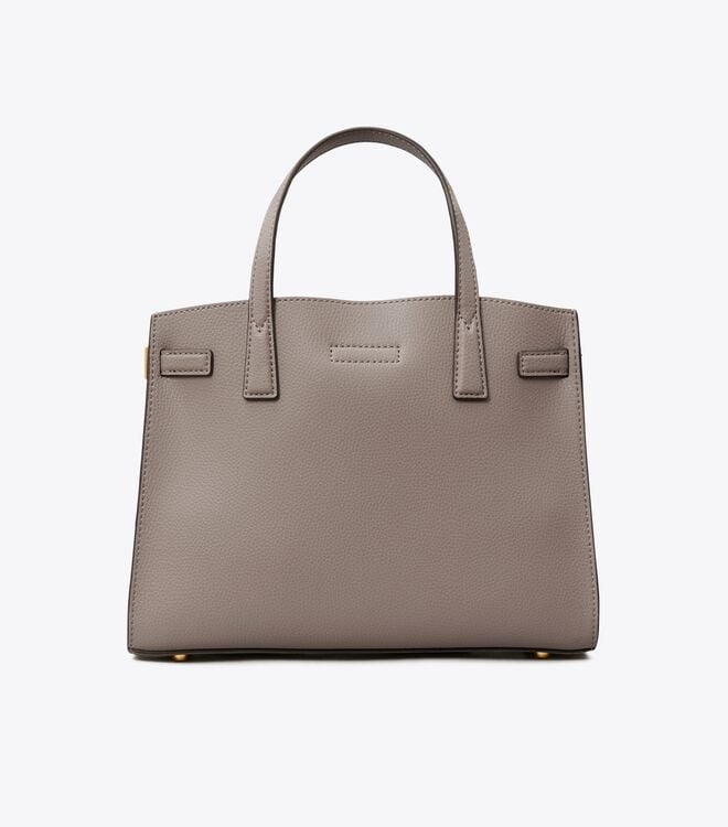 Tory Burch Grey Small Walker Satchel Bags