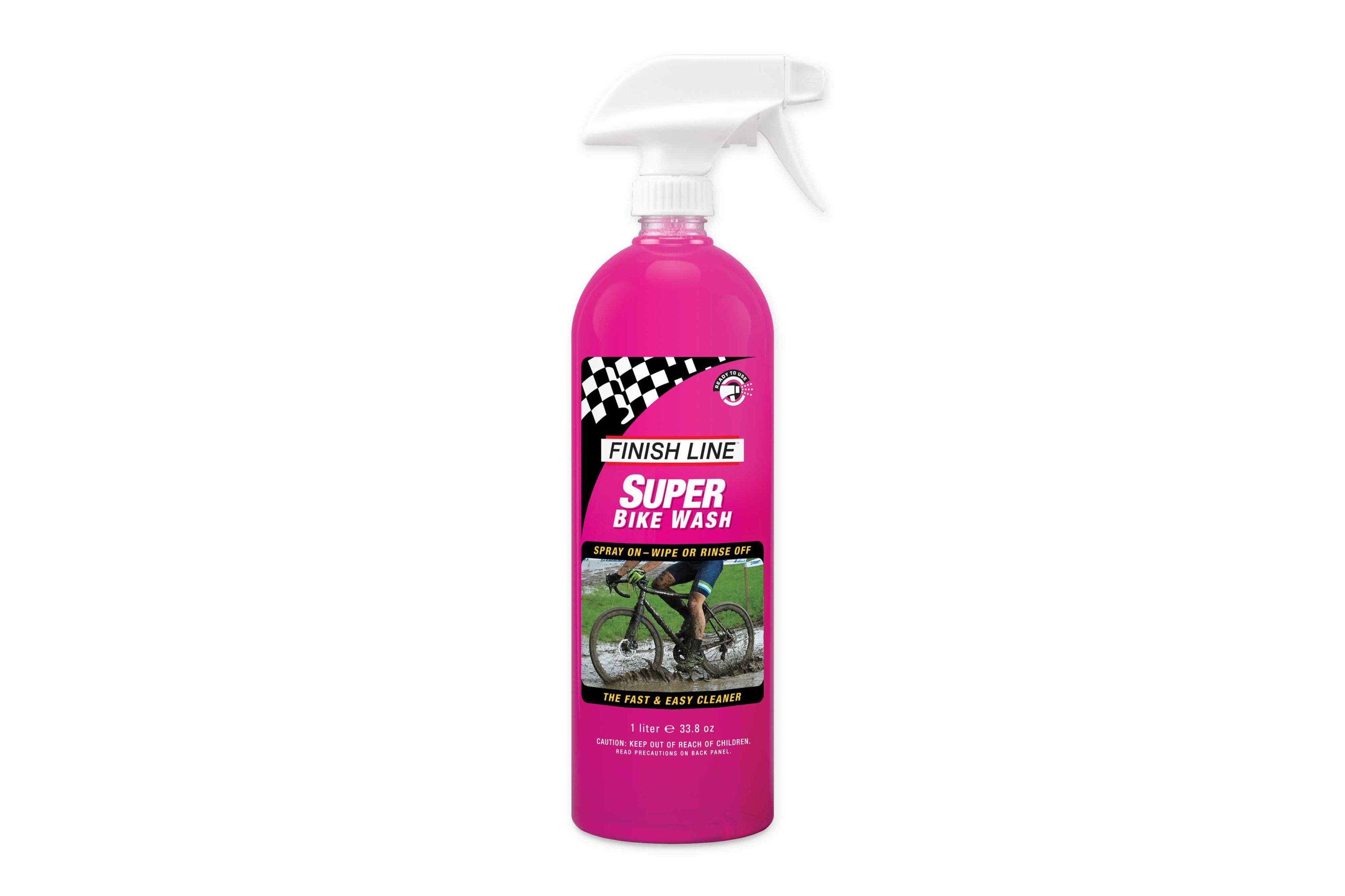 Finish Line Super Bike Wash 1 Liter Spray Bottle