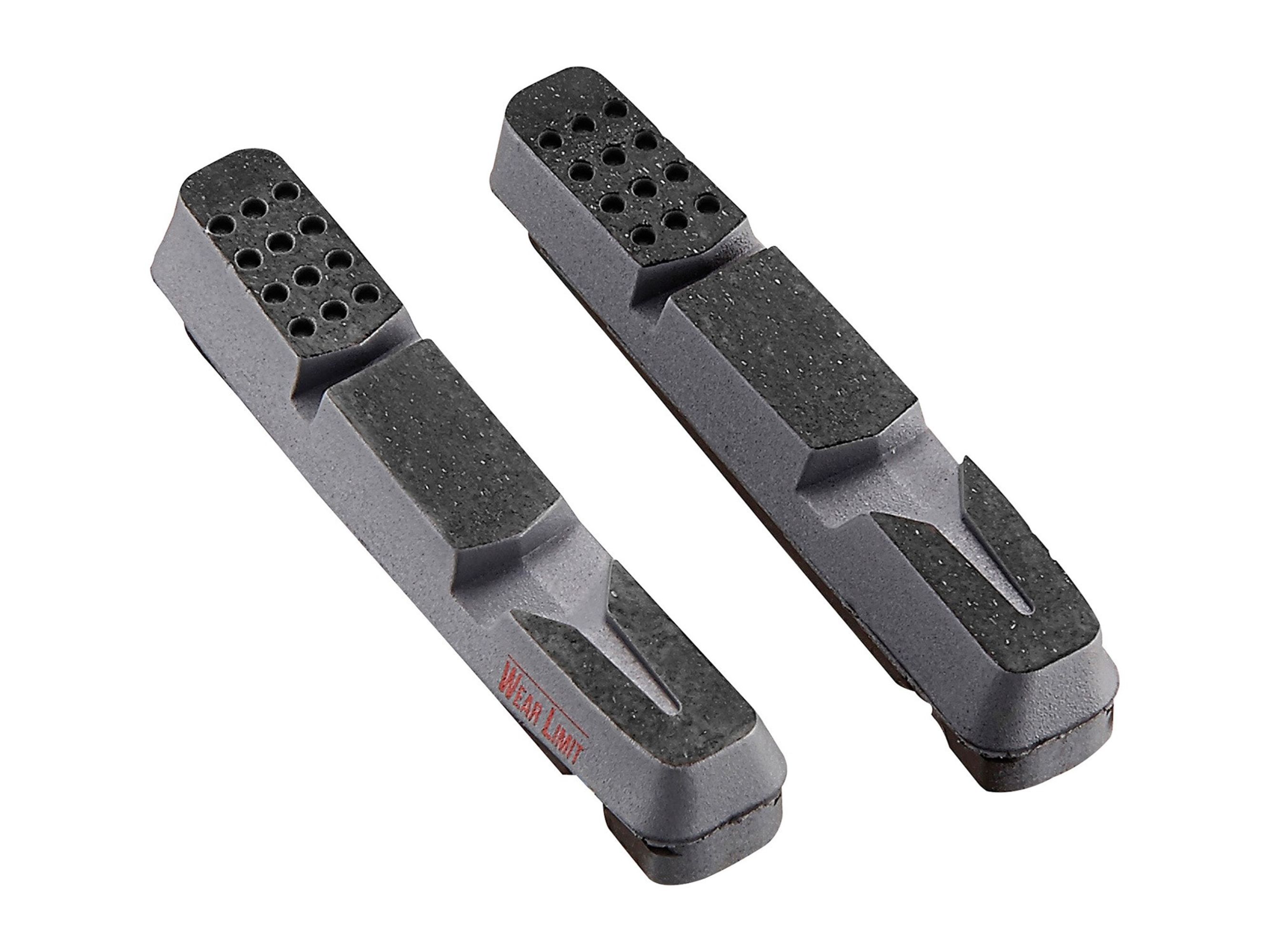 3xC Triple Compound Cartridge Road Brake Pad Inserts