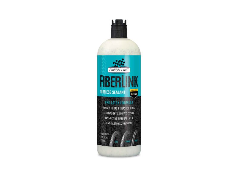 Finish Line FiberLink Tubeless Sealant: Pro Latex - 32oz - Pour Bottle