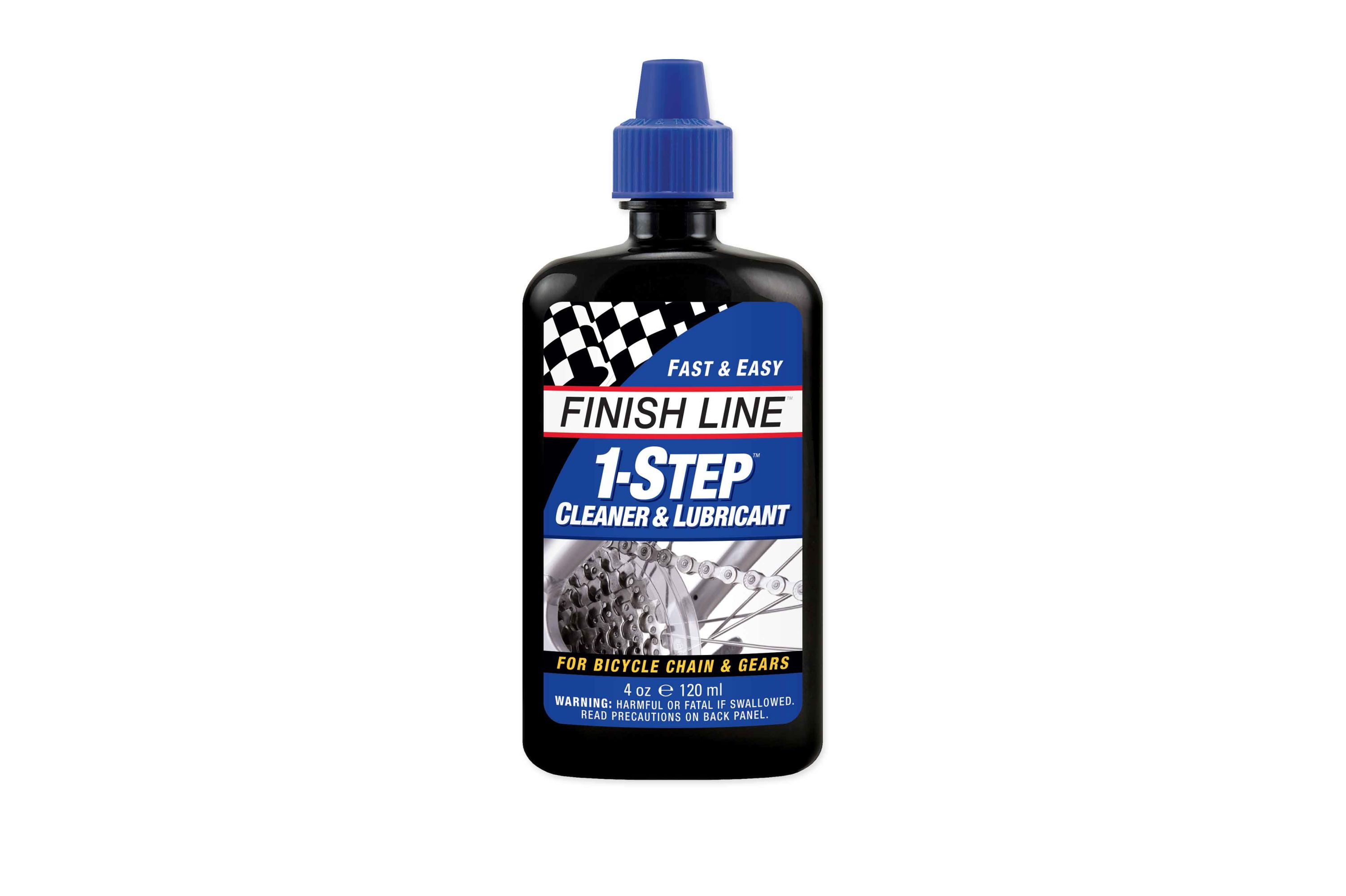 Finish Line 1-Step Cleaner & Lube 4oz Squeeze Bottle