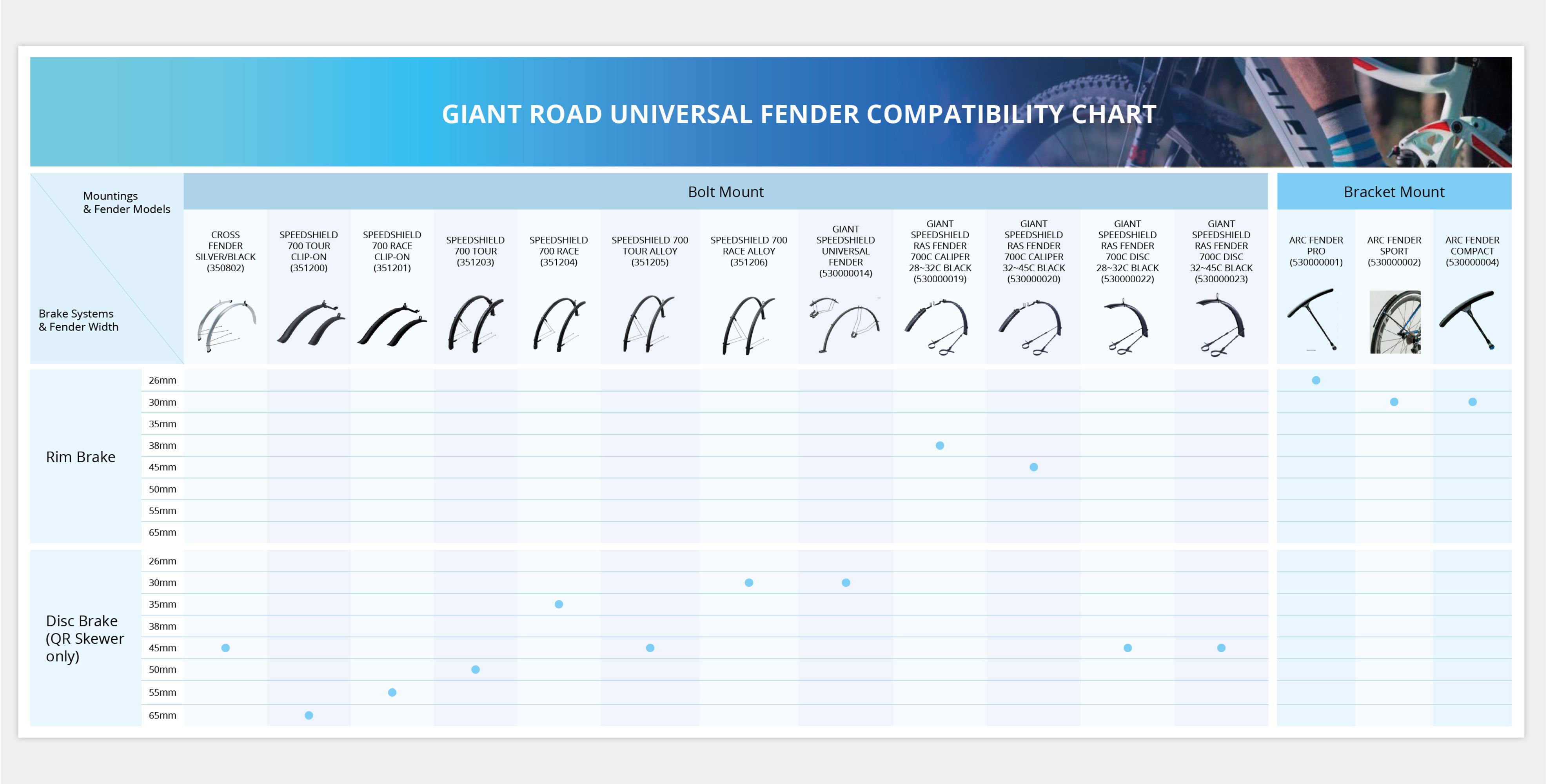 Giant Ras SpeedShield Fender
