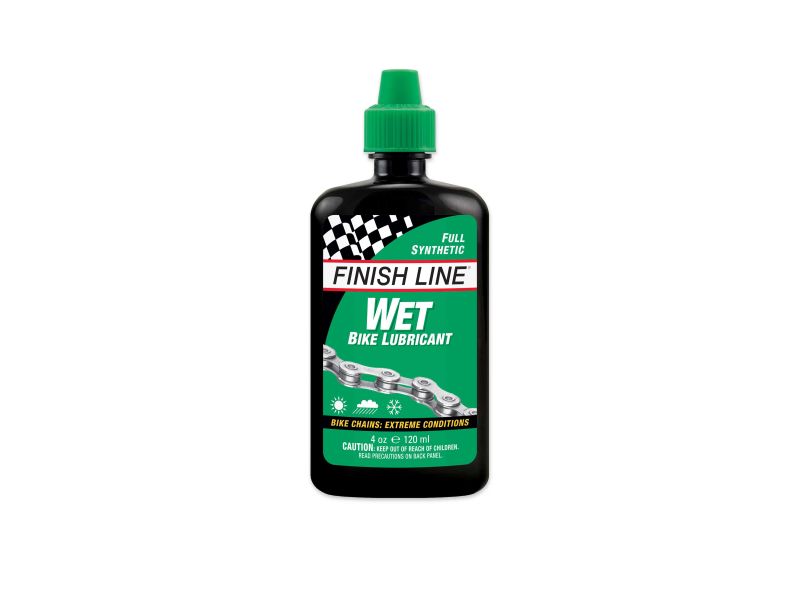 Finish Line Wet Chain Lube 4oz Squeeze Bottle