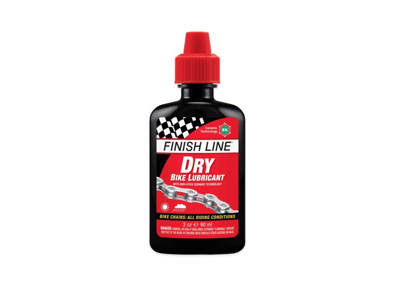 Finish Line Dry Chain Lube Ceramic BN 2oz Squeeze Bottle