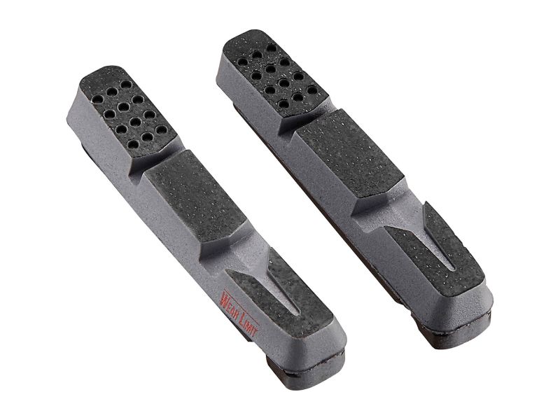 3xC Triple Compound Cartridge Road Brake Pad Inserts