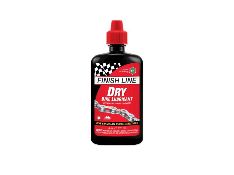 Finish Line Dry Chain Lube Ceramic BN 4oz Squeeze Bottle