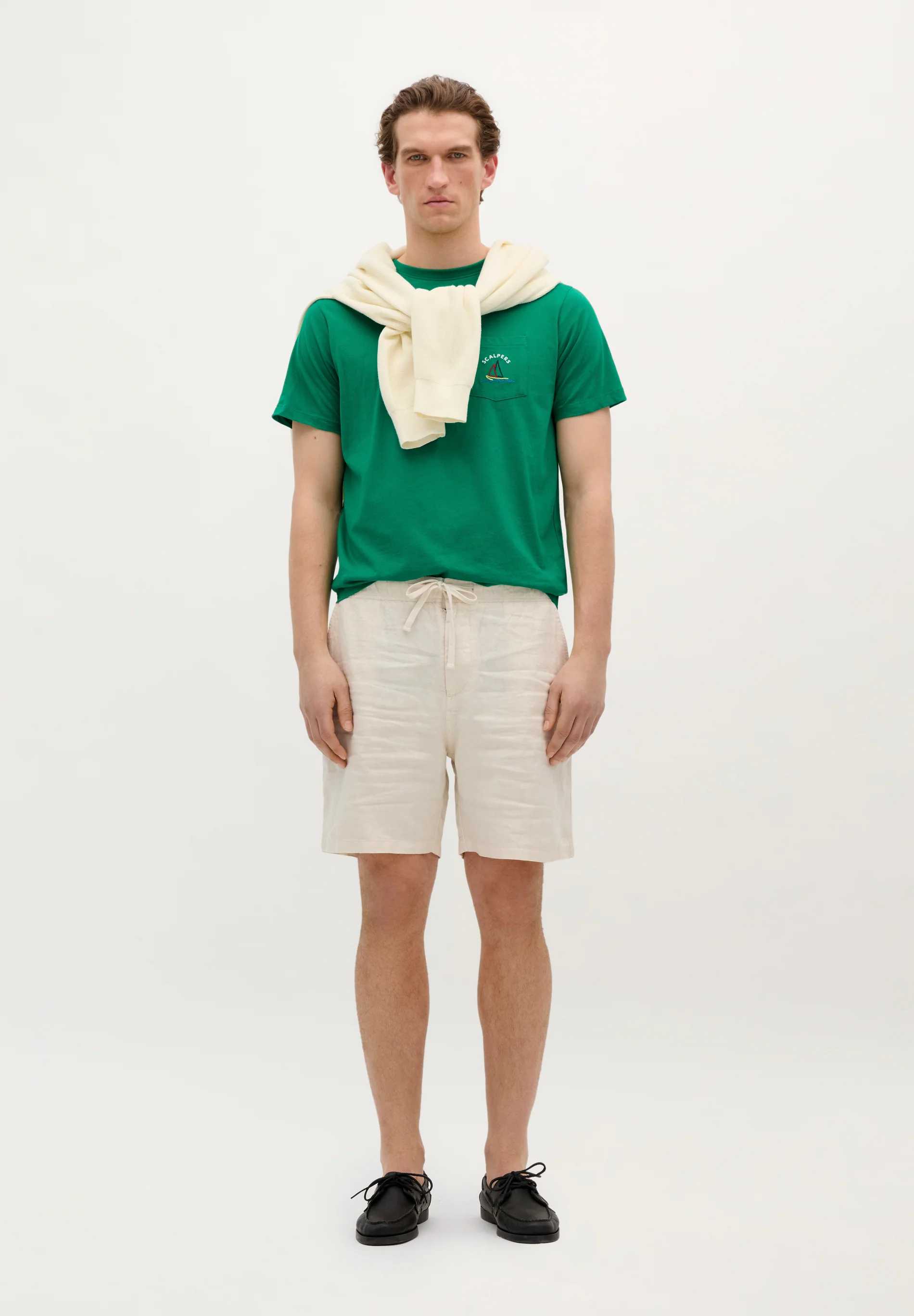 CAMISETA BOLSILLO BORDADO