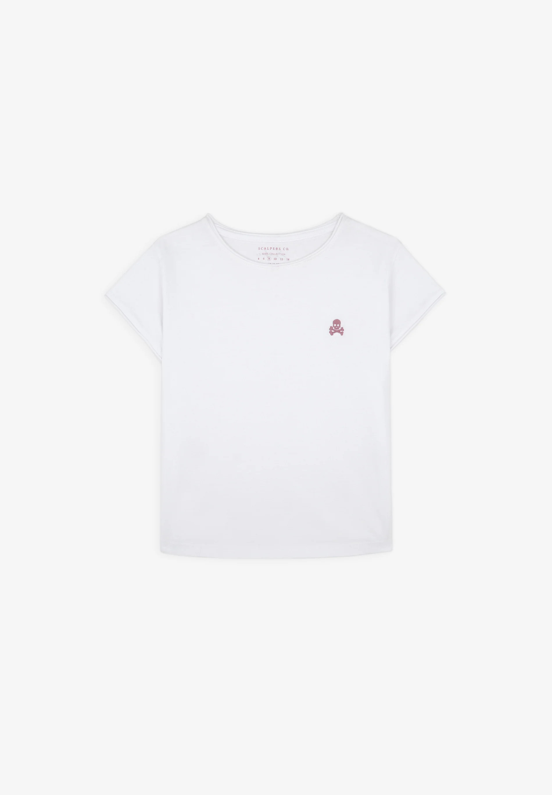 CAMISETA BÁSICA CALAVERA CONTRASTE