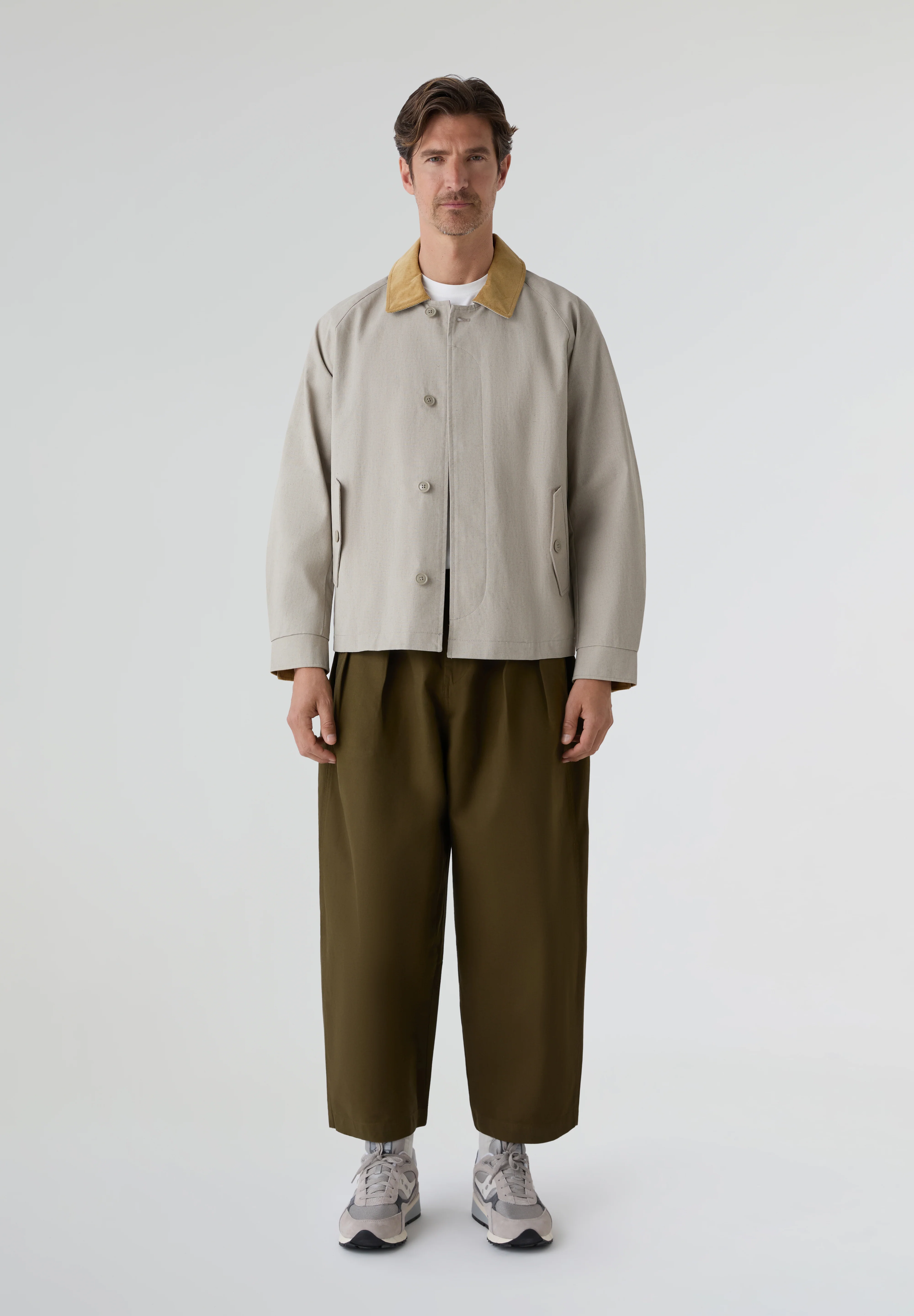 BARACUTA | TENT CLOTH CARCOAT
