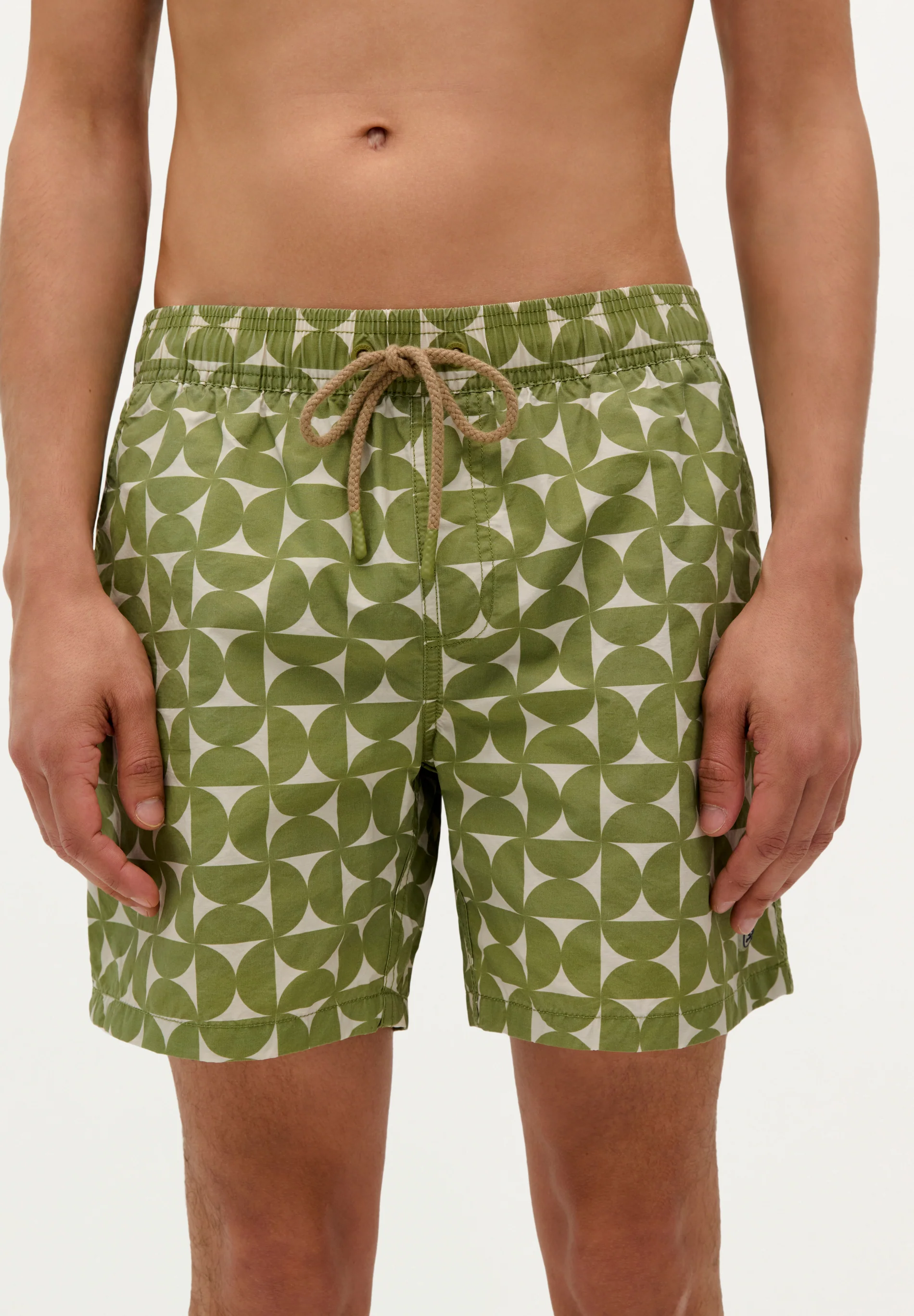 BAÑADOR ESTAMPADO GEOMÉTRICO