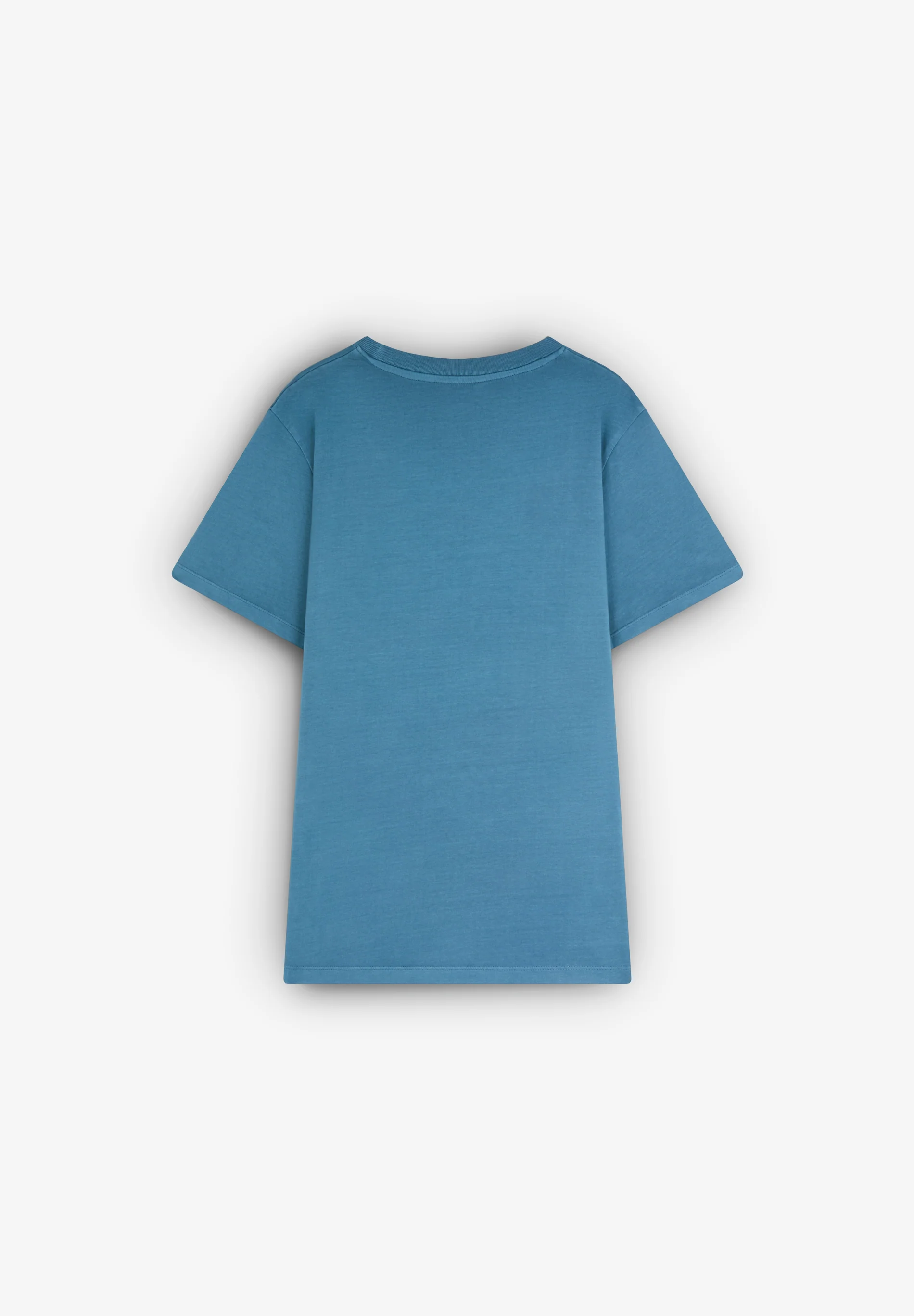 CAMISETA CALAVERA BORDADA TONO