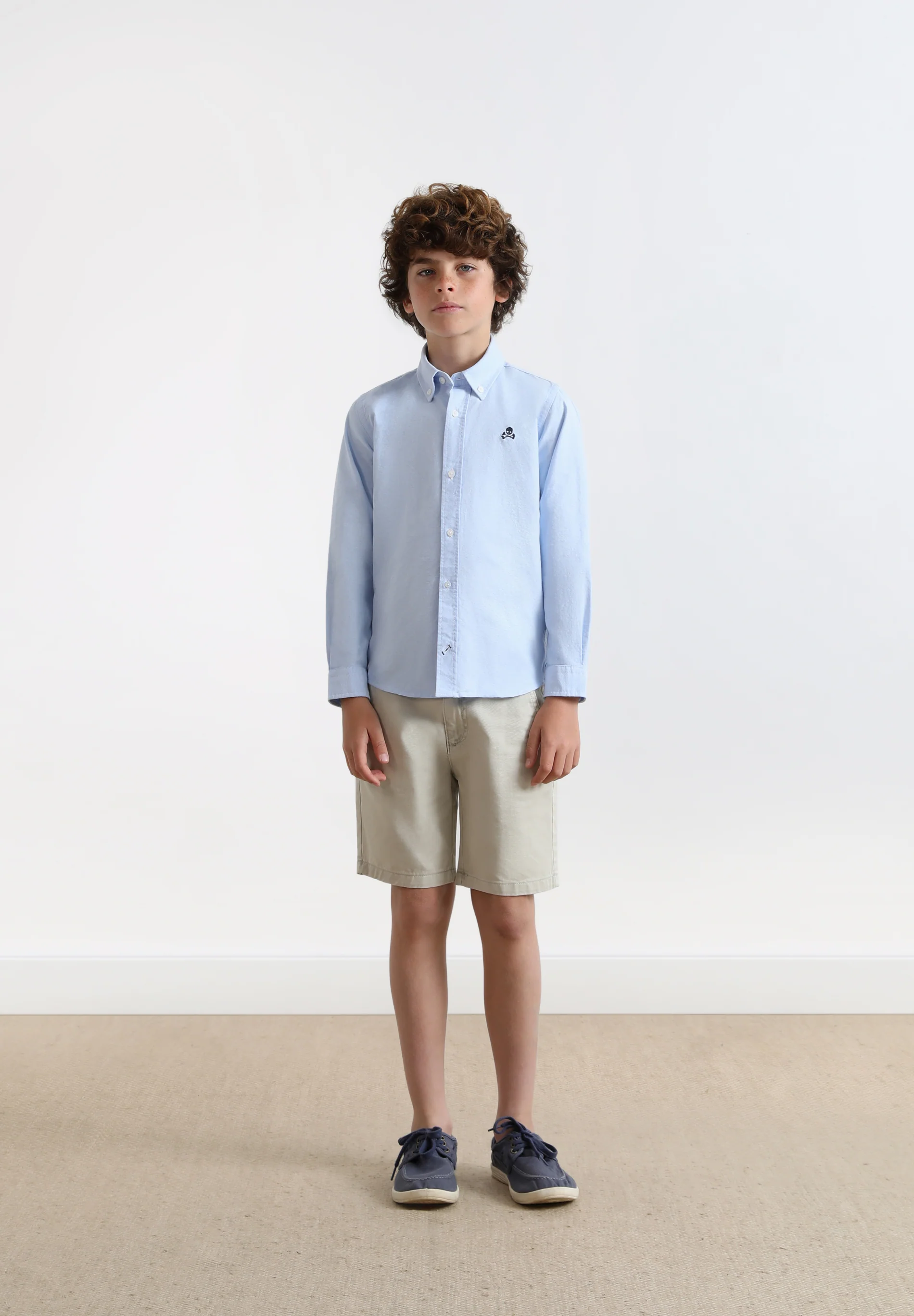 CAMISA OXFORD CUELLO BOTONES