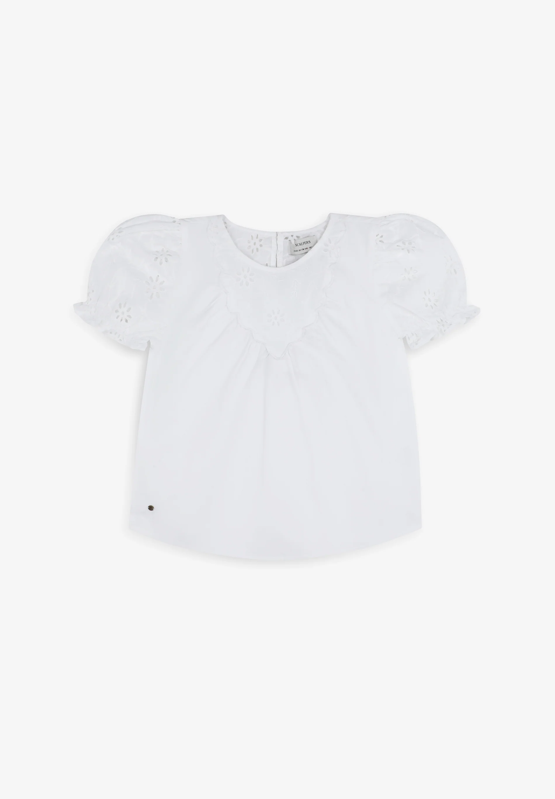 BLUSA MANGAS ABULLONADAS