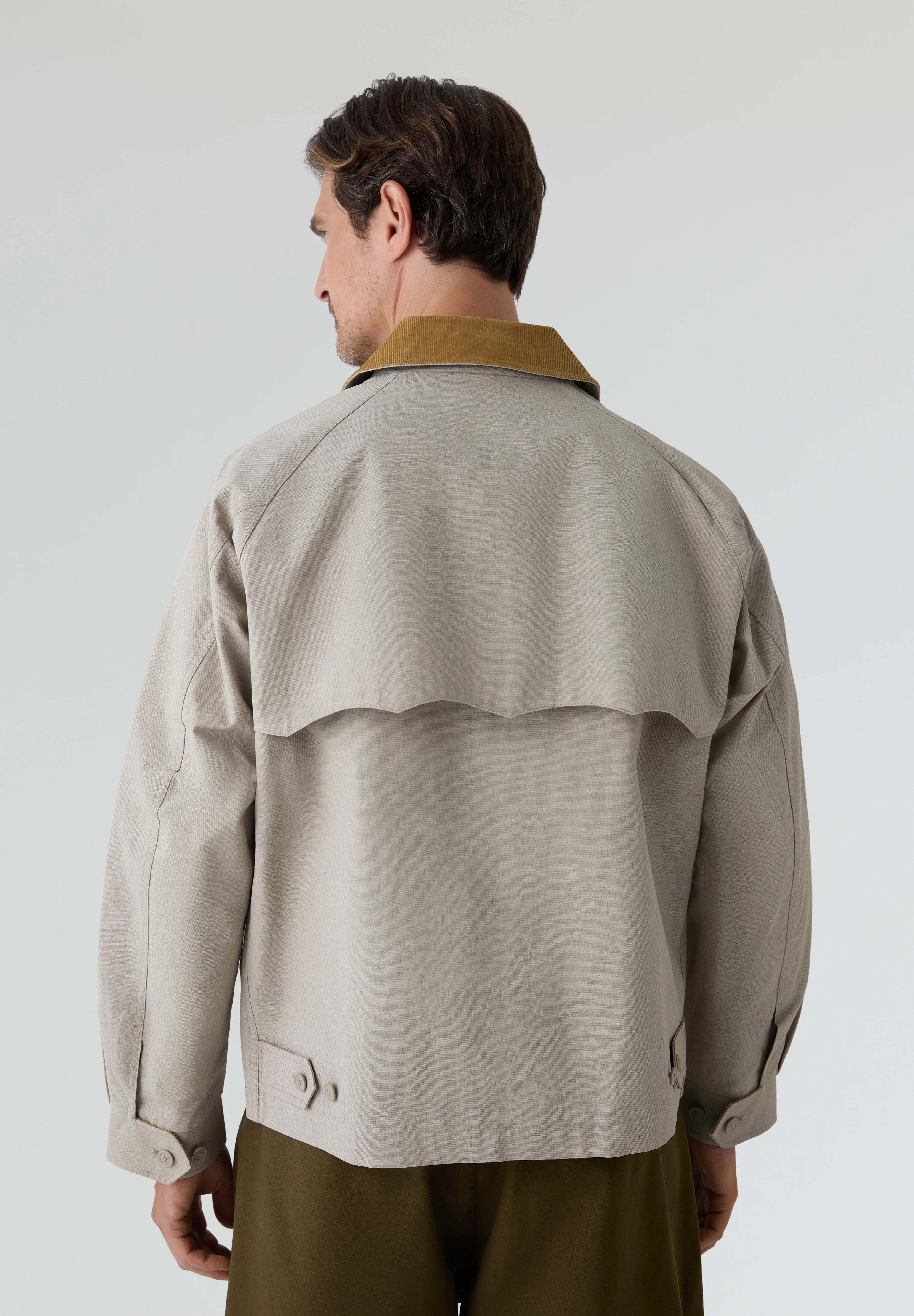 BARACUTA | TENT CLOTH CARCOAT