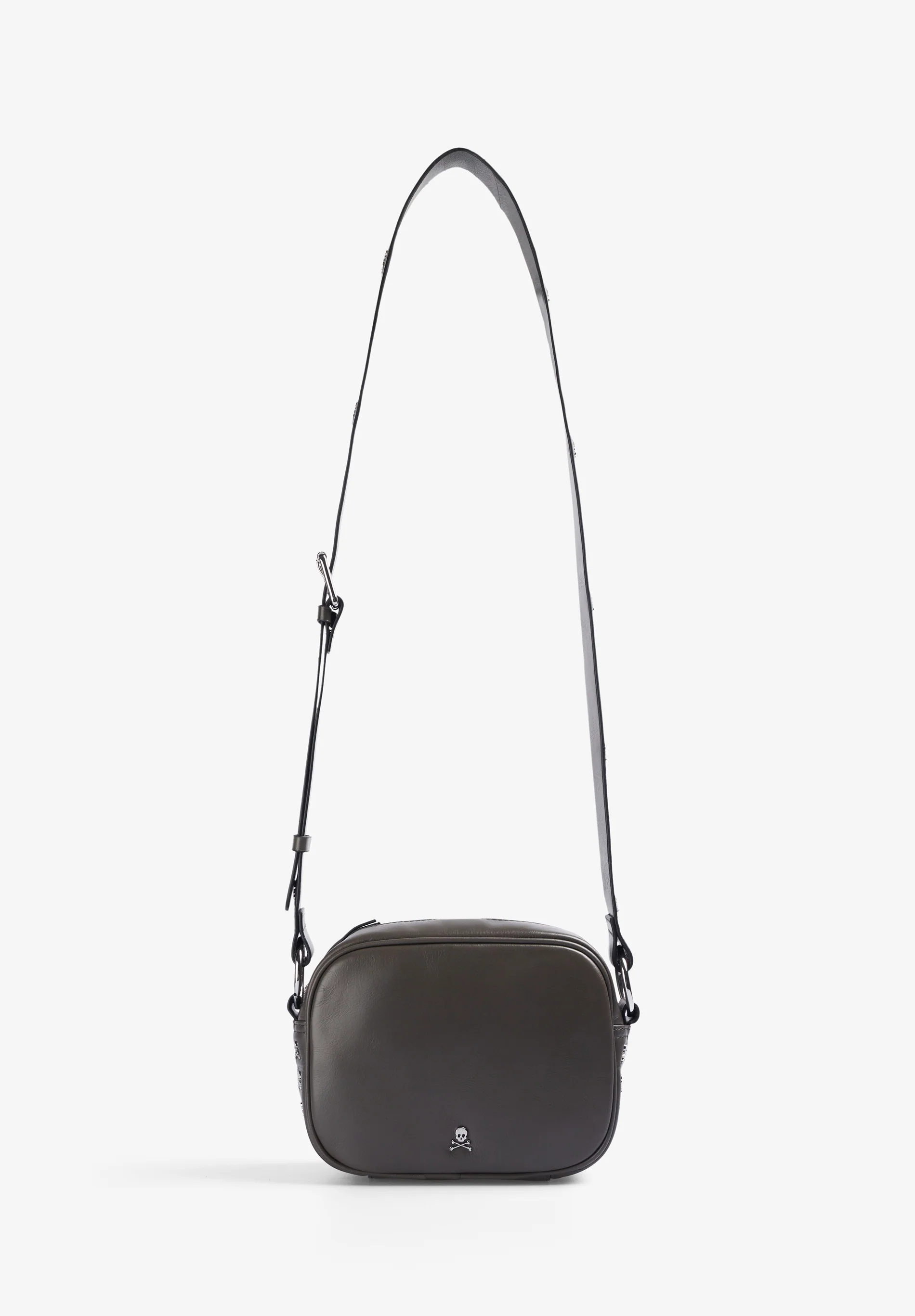 BOLSO BANDOLERA PIEL CALAVERA