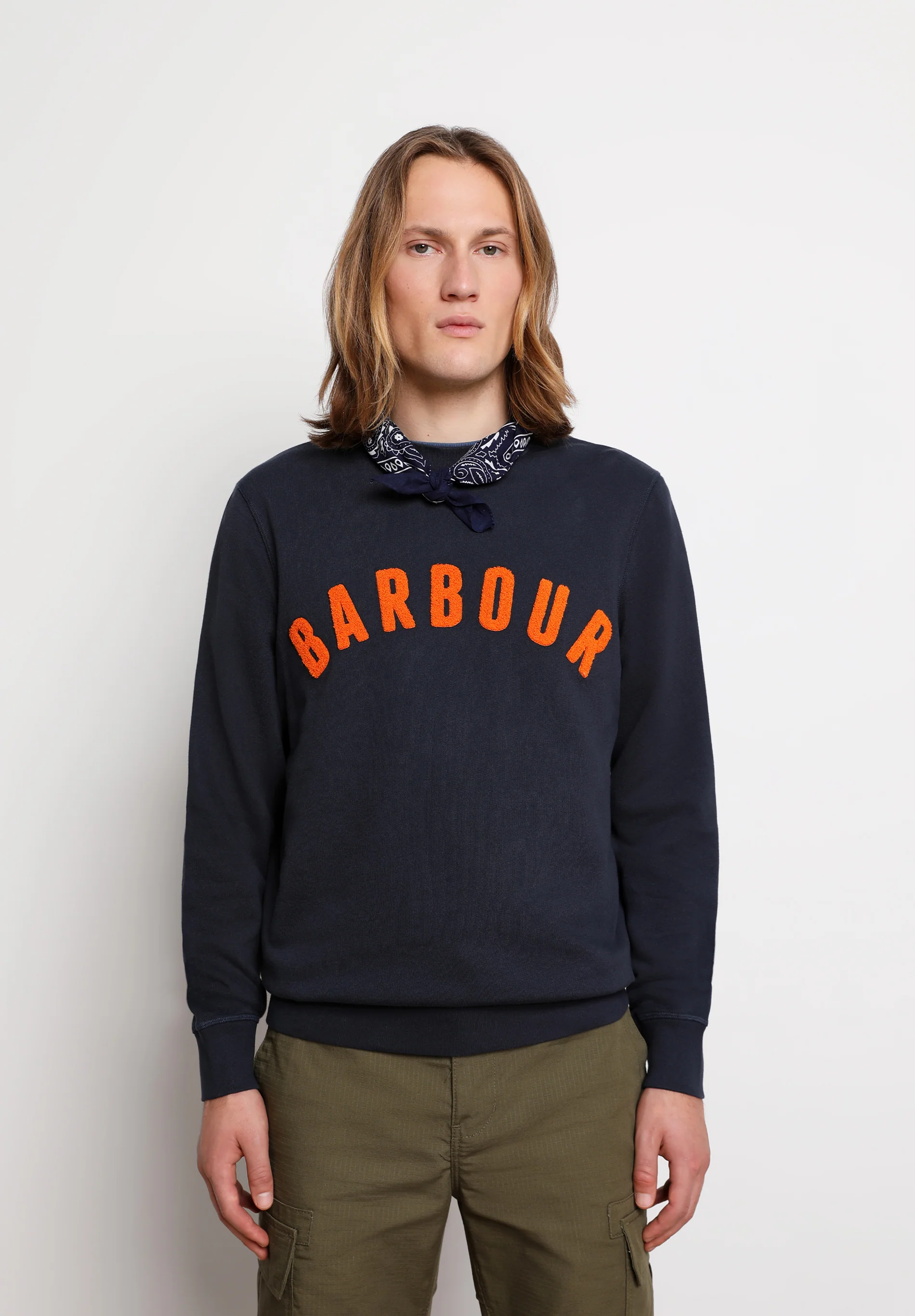BARBOUR | SUDADERA PREP LOGO