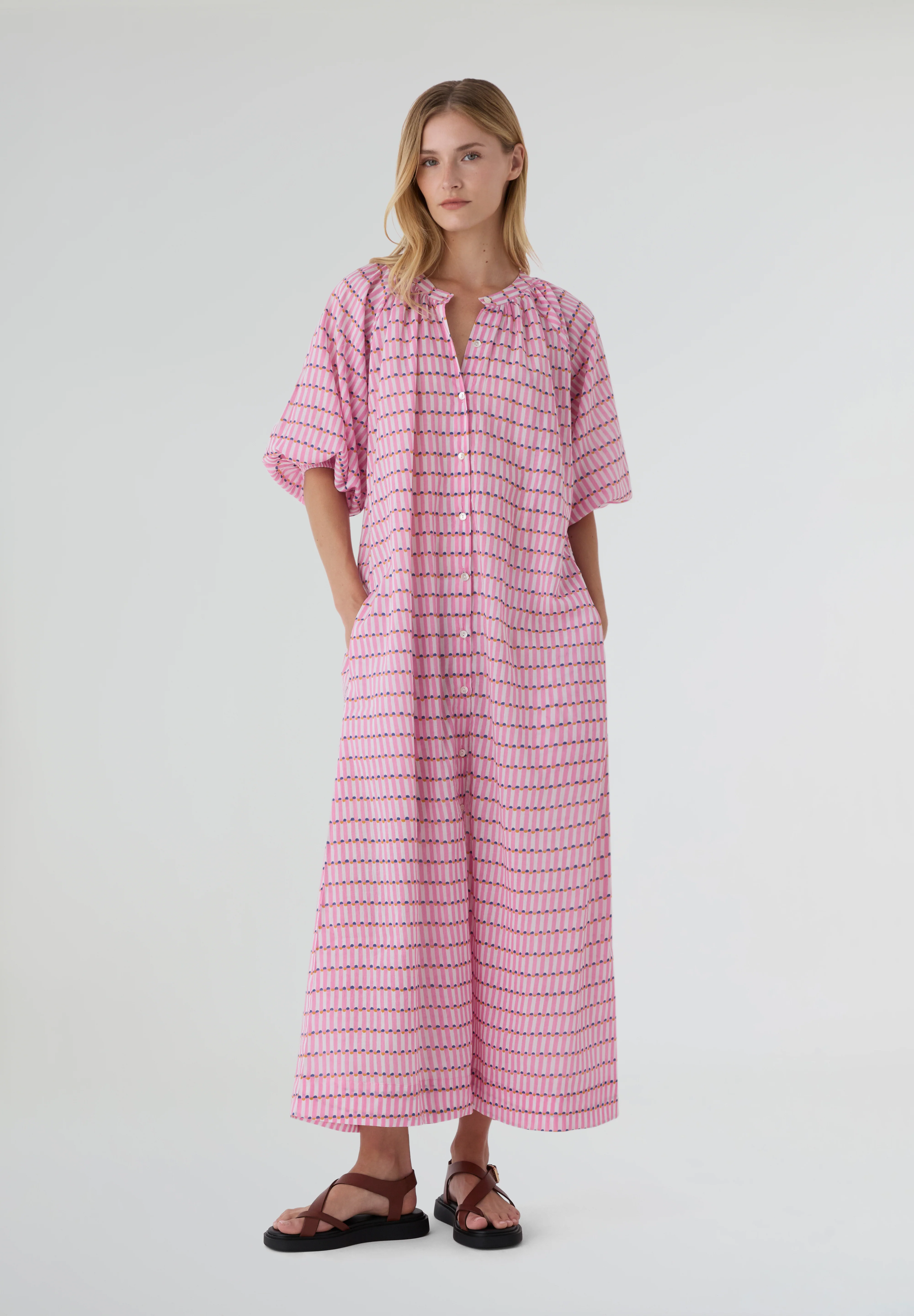 BABBAKI | VESTIDO DELOS ROSA