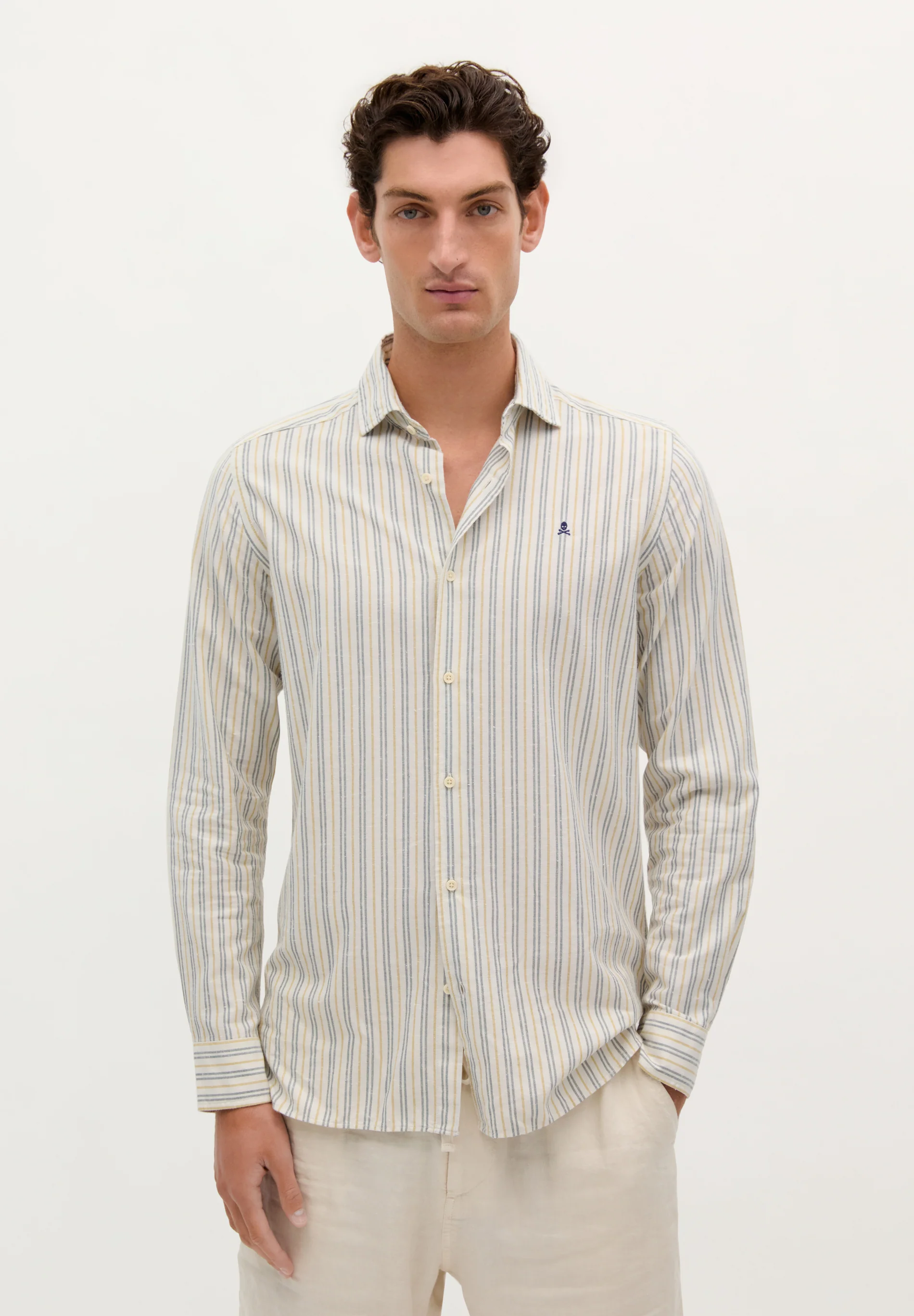 CAMISA RAYAS CALAVERA