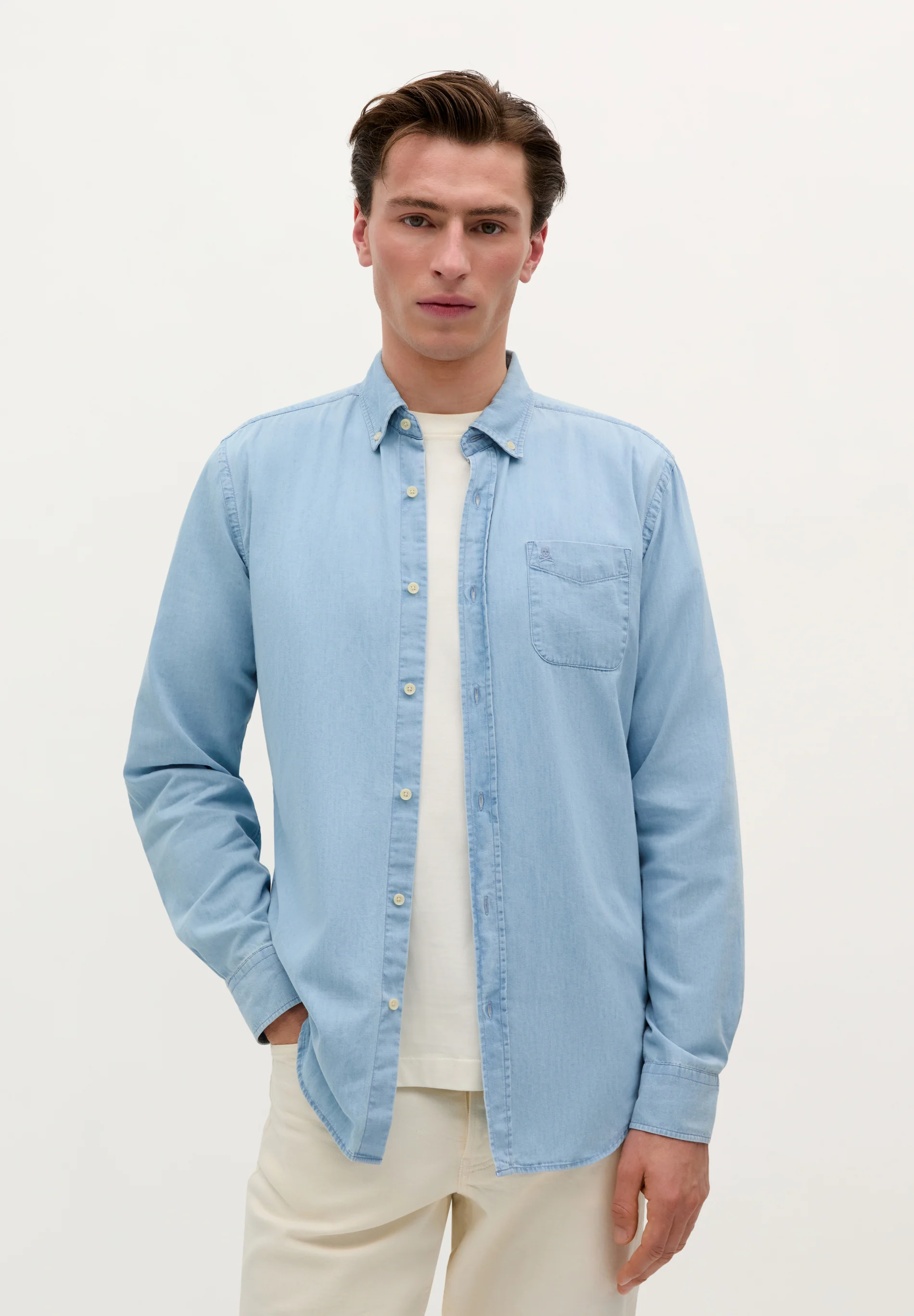 CAMISA DENIM ALGODÓN