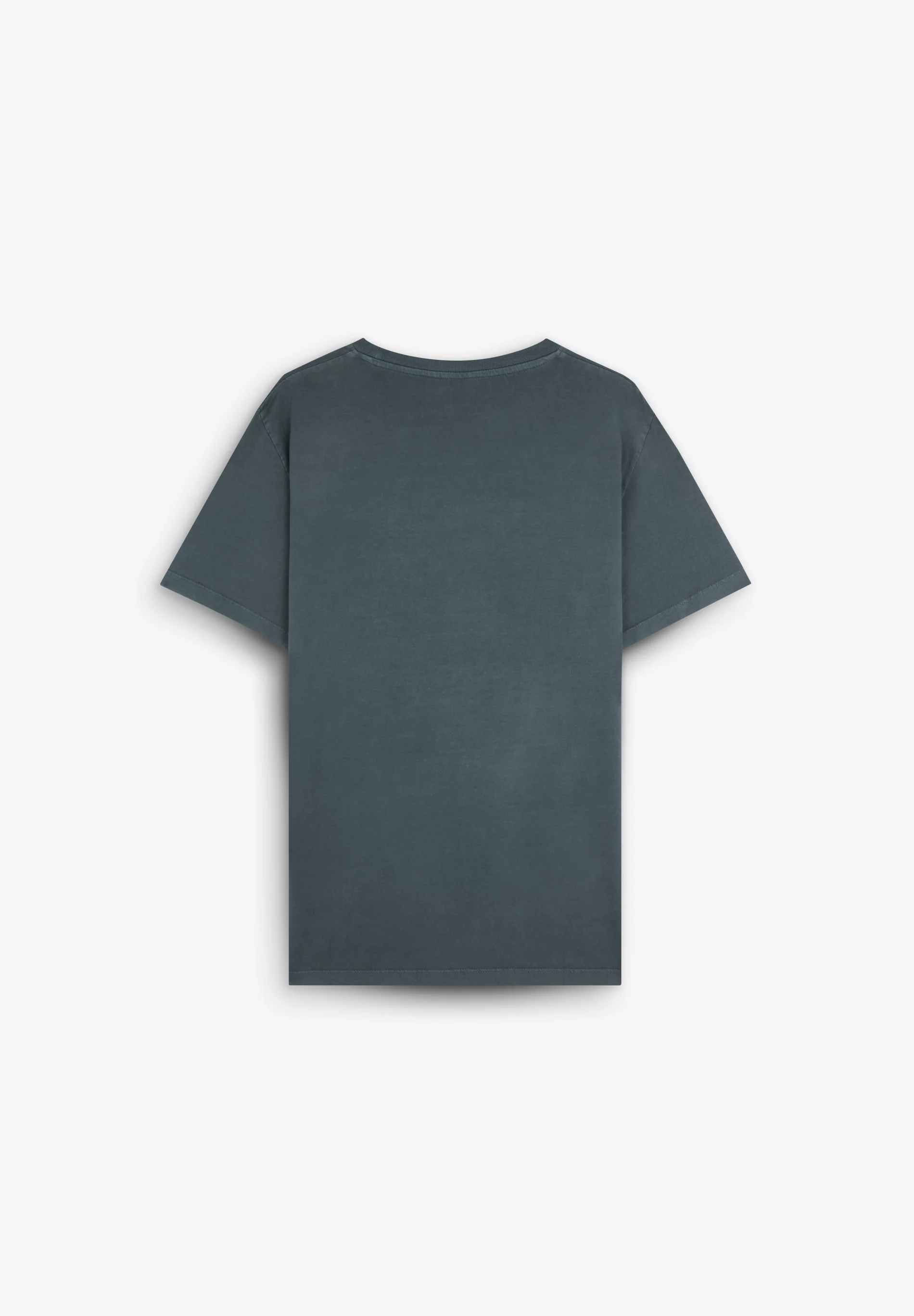 CAMISETA CALAVERA BORDADA TONO