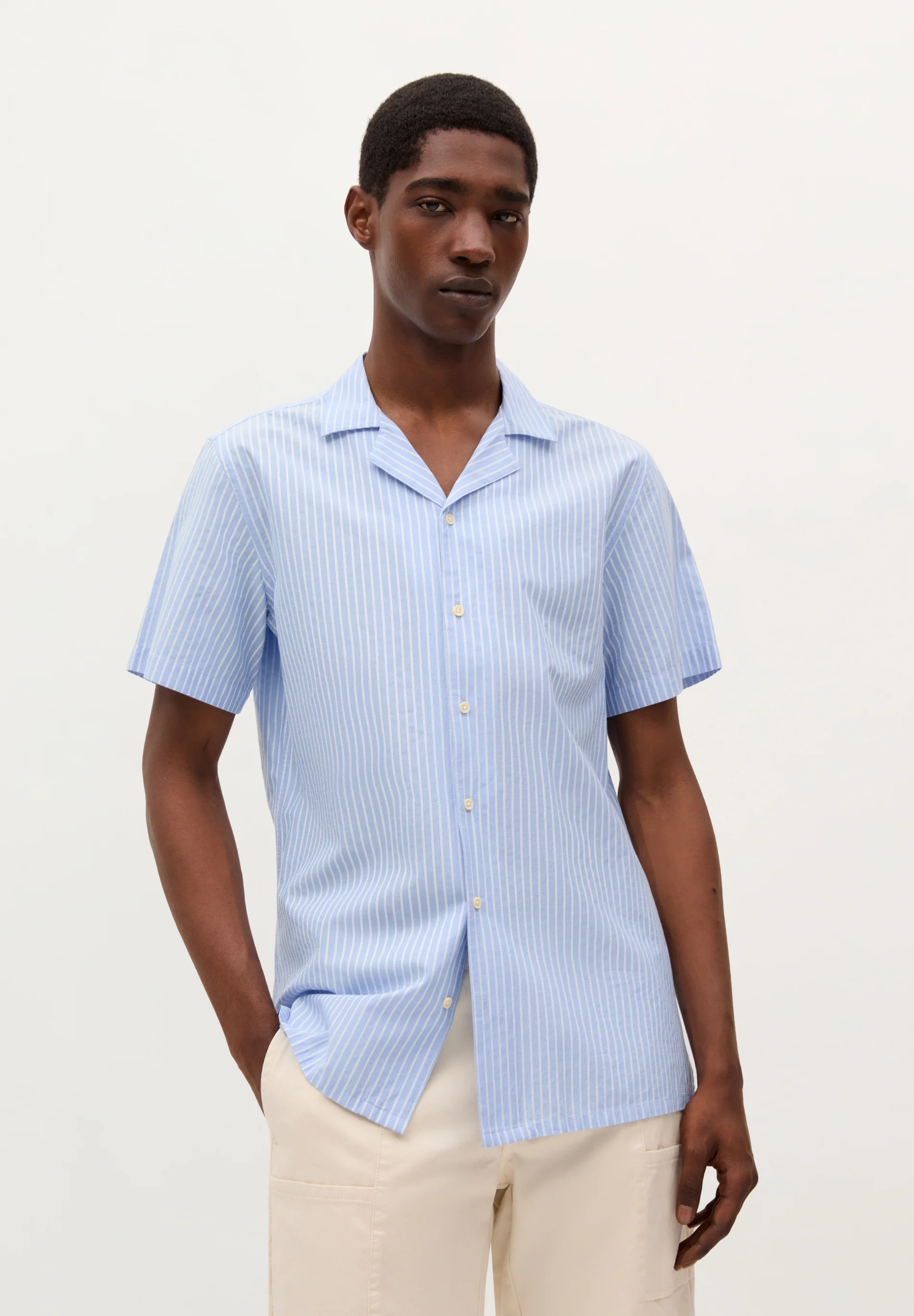 CAMISA MANGA CORTA RAYAS