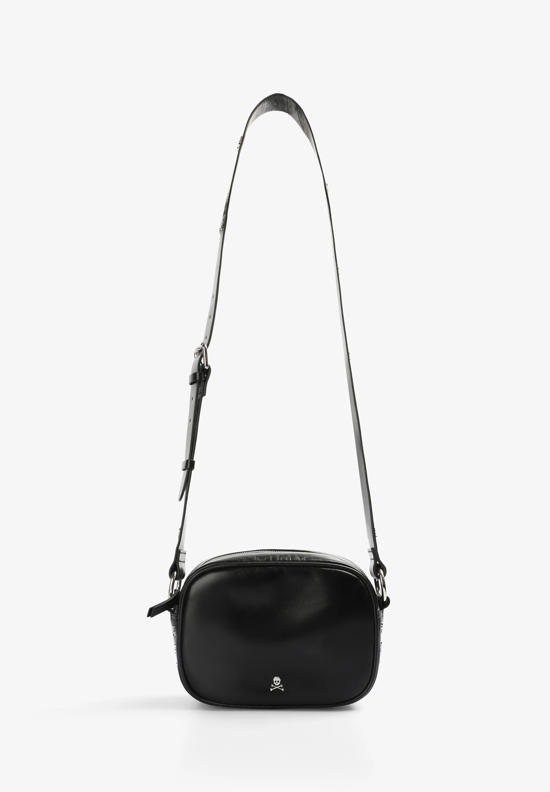 BOLSO BANDOLERA PIEL CALAVERA