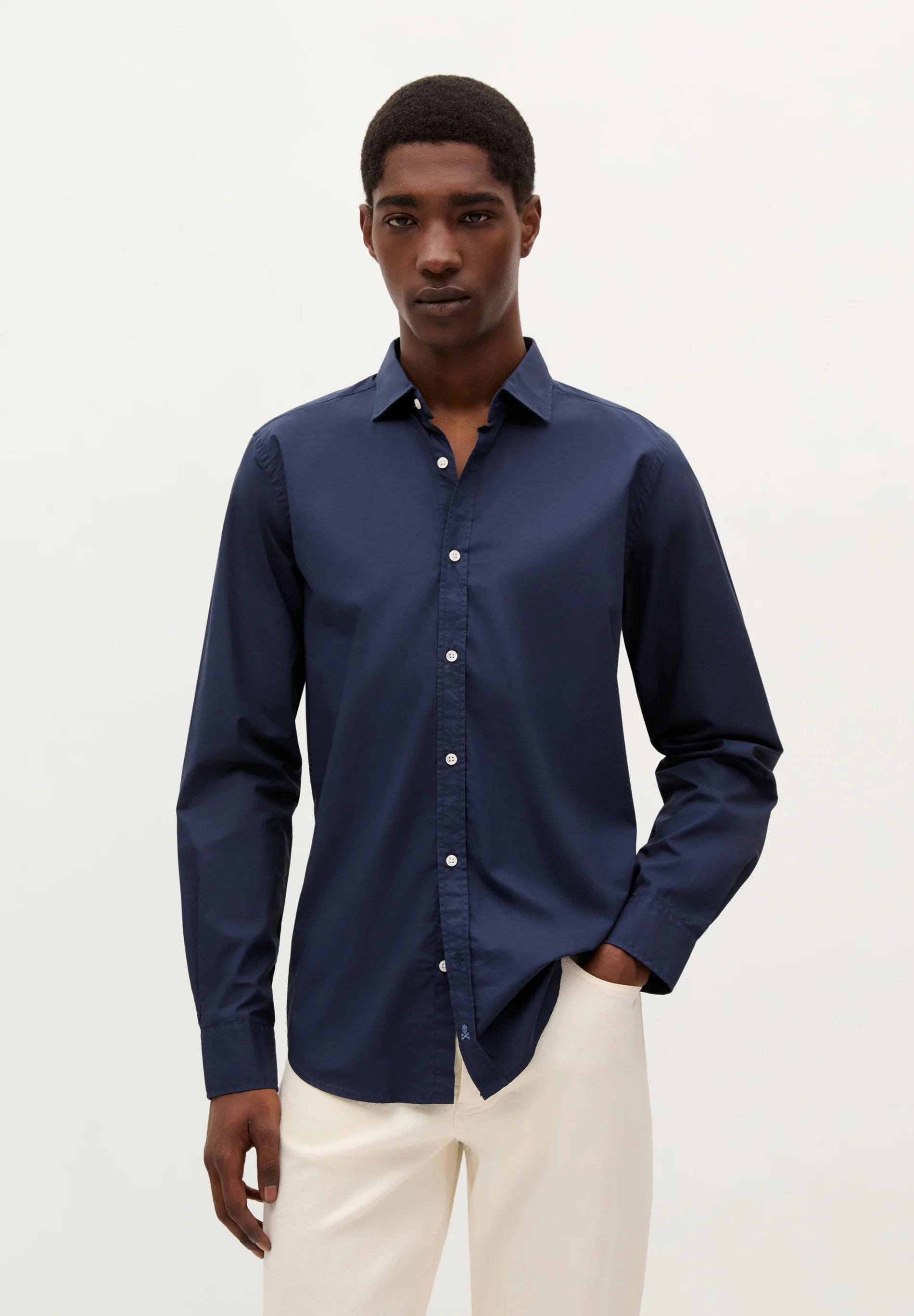 CAMISA VESTIR LISA SLIM FIT